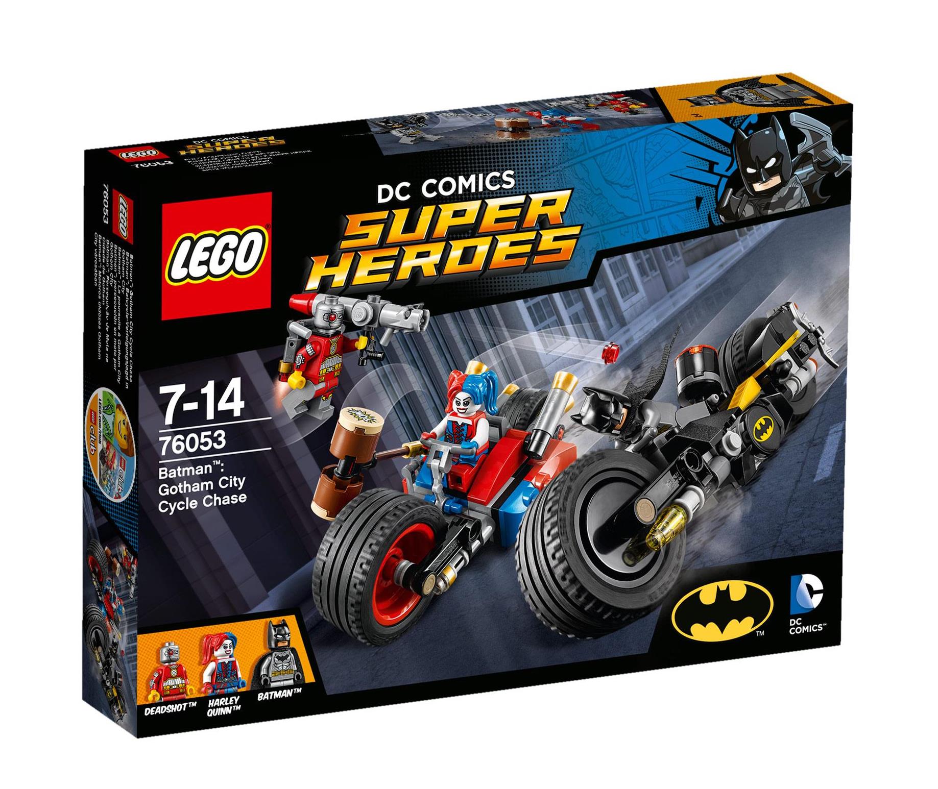 Lego Super Heroes 76053 Погоня на мотоцикле в Готэм-сити