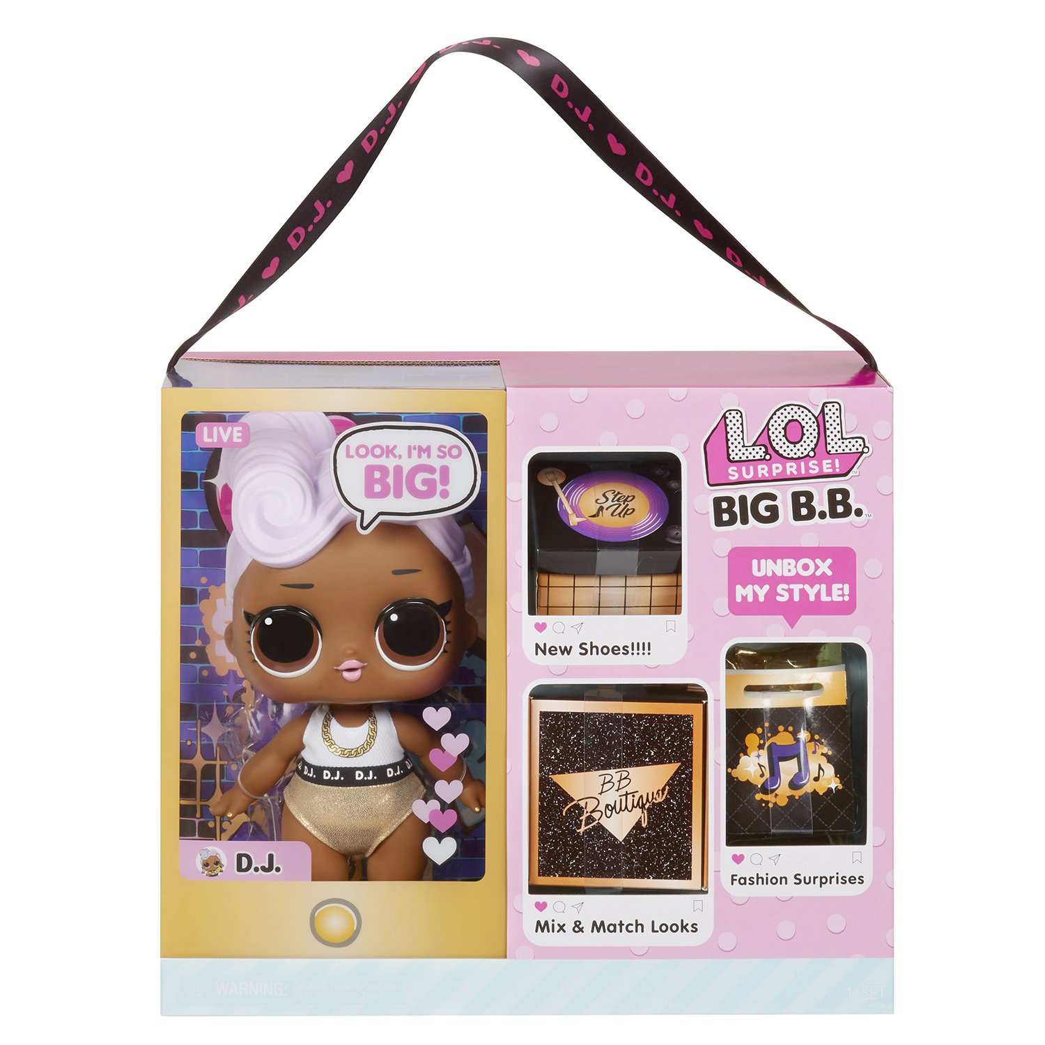 Кукла L.O.L. Surprise! 573067 Big B.B. D.J.