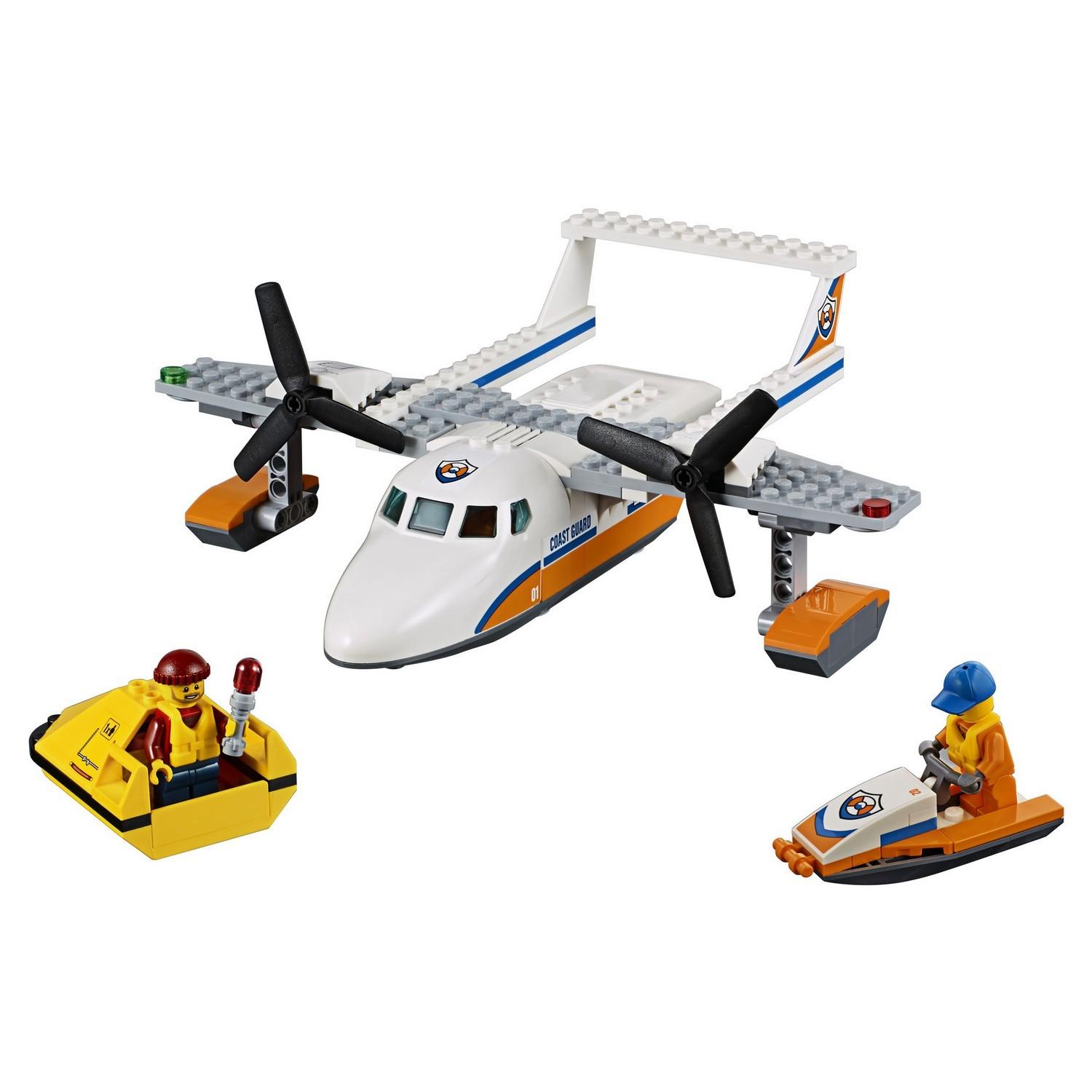 Lego City 60164 Спасательный самолет береговой охраны