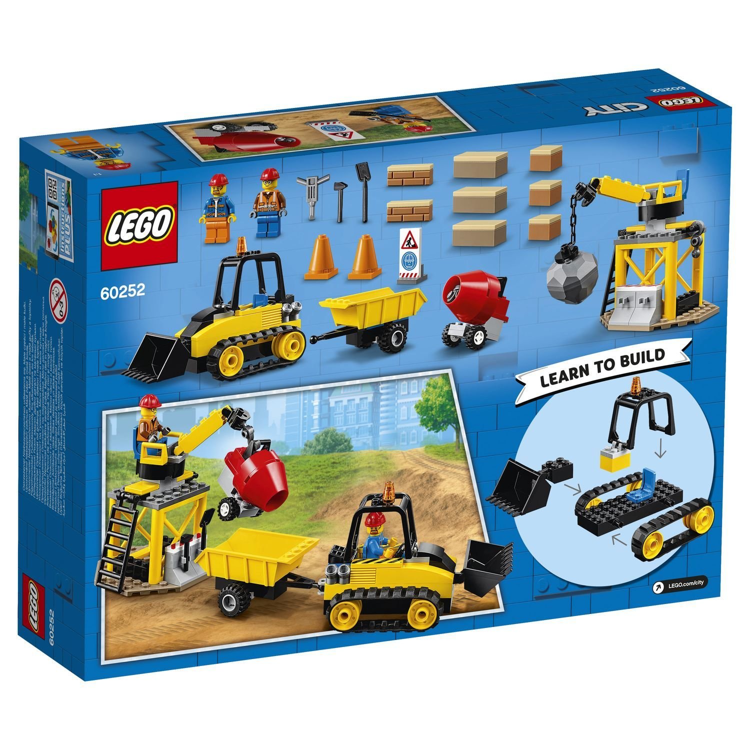 Lego City 60252 Строительный бульдозер