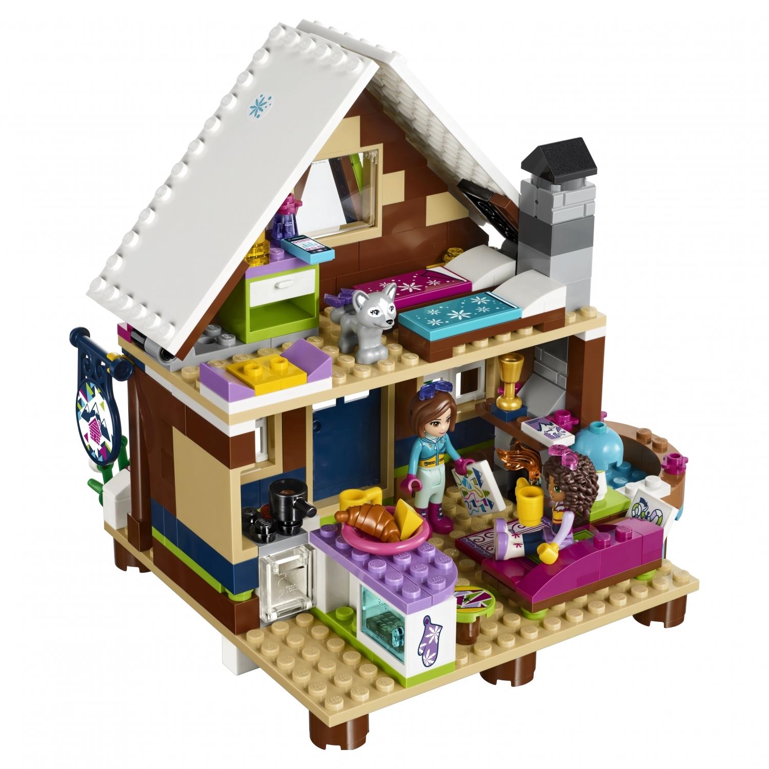 Lego Friends 41323 Горнолыжный курорт: шале
