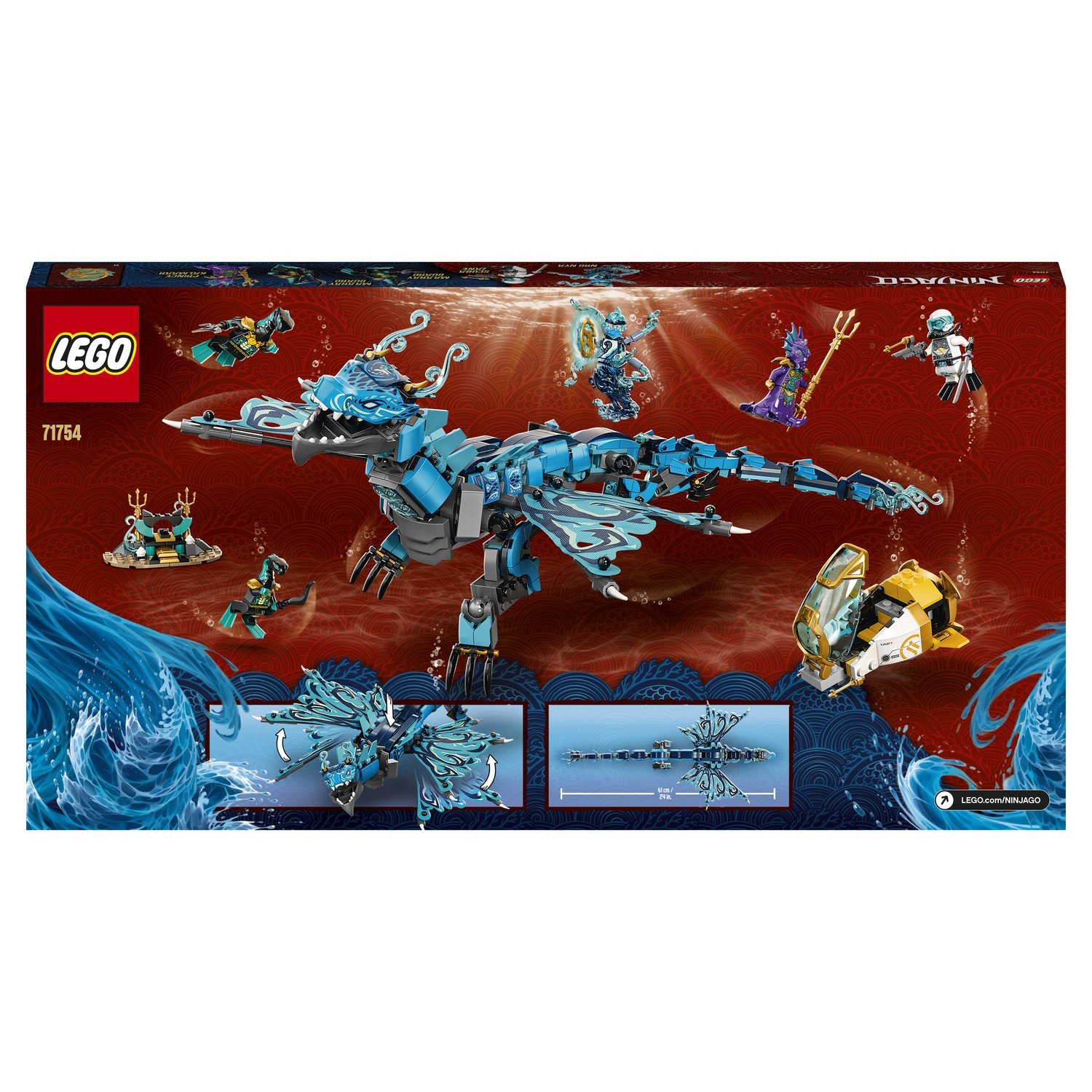 Lego Ninjago 71754 Ninjago Водный дракон