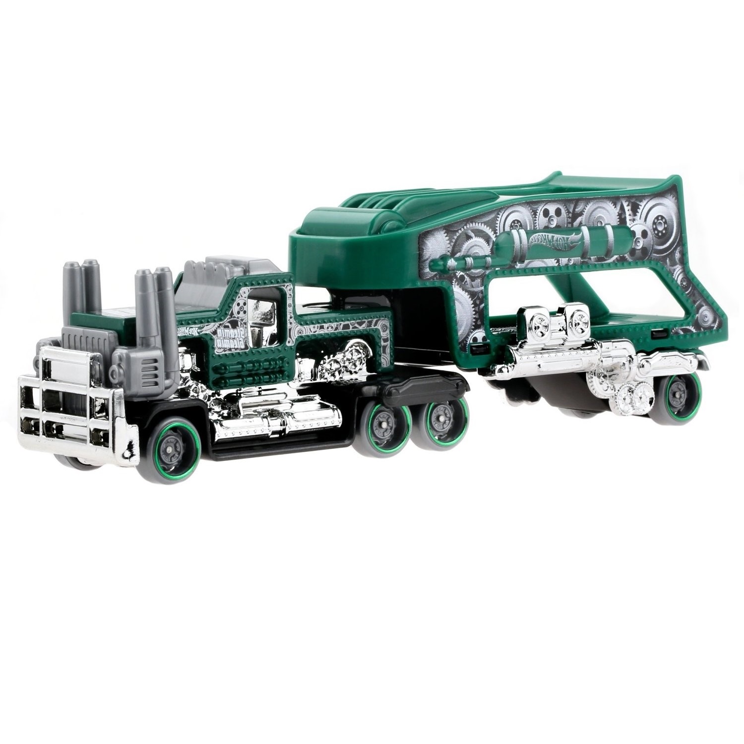 Трейлер Hot Wheels HFC98 Steamin Gleamin Green 2022
