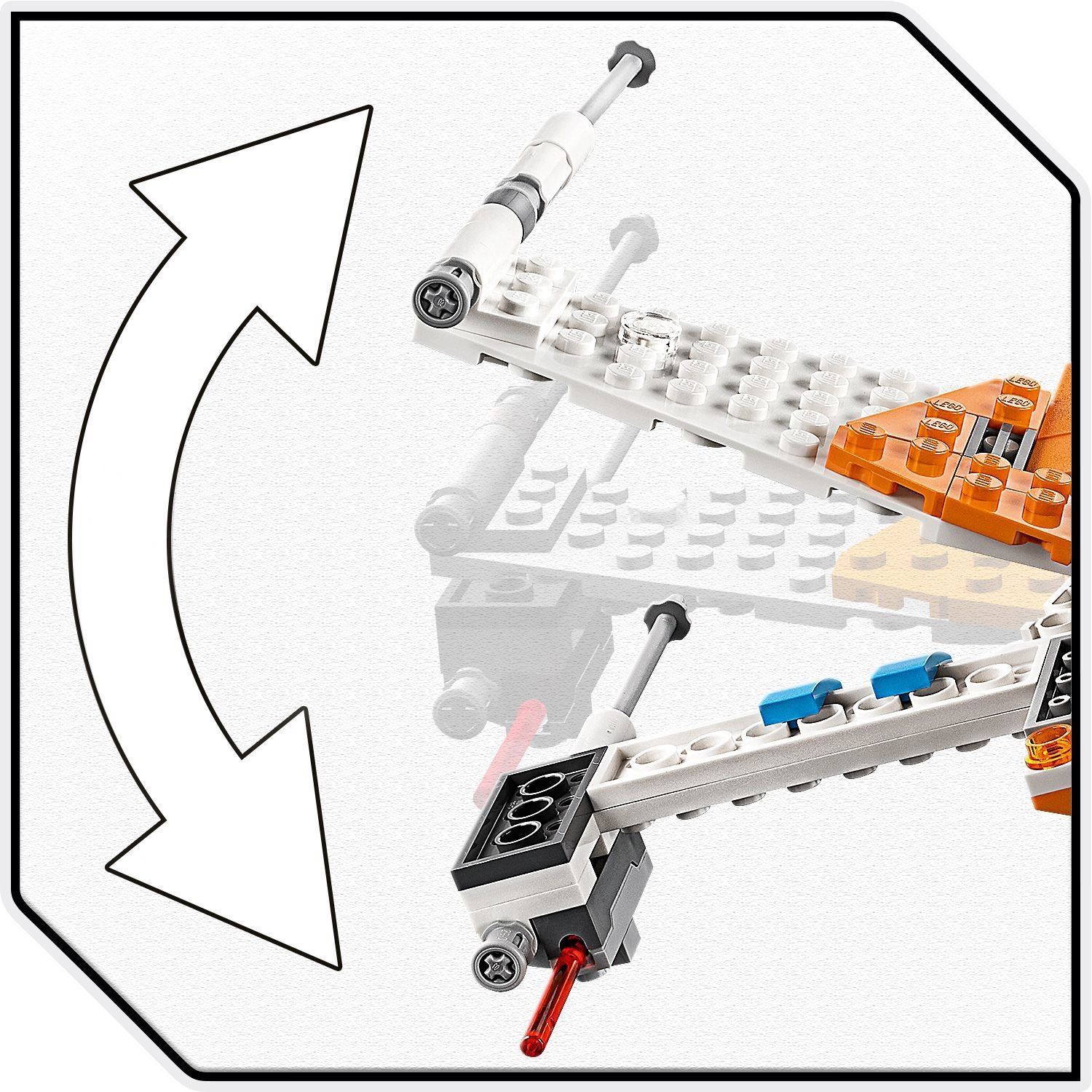 Lego Star Wars 75273 Истребитель типа Х По Дамерона