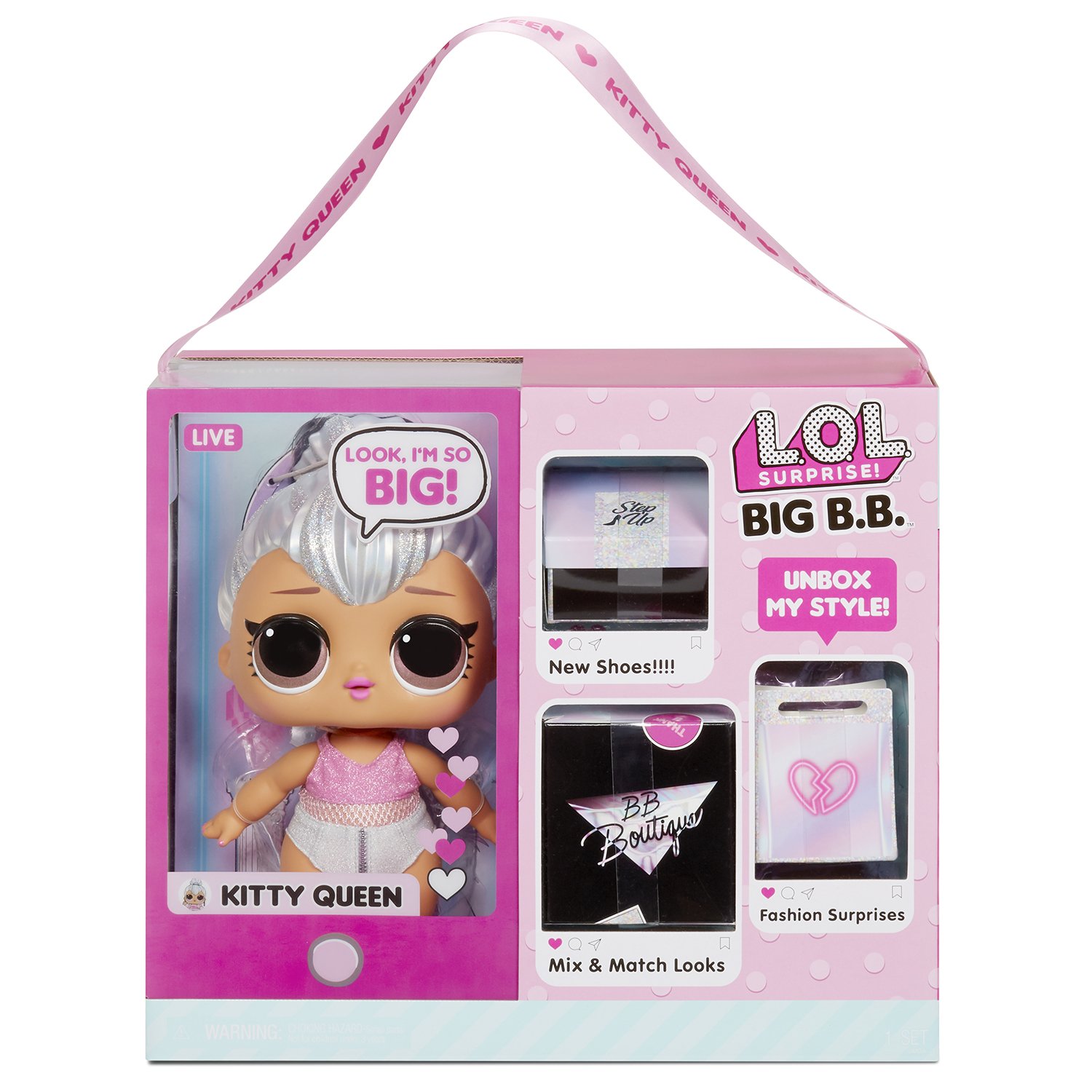 Кукла L.O.L. Surprise! 573074 Big B.B. Kitty Queen
