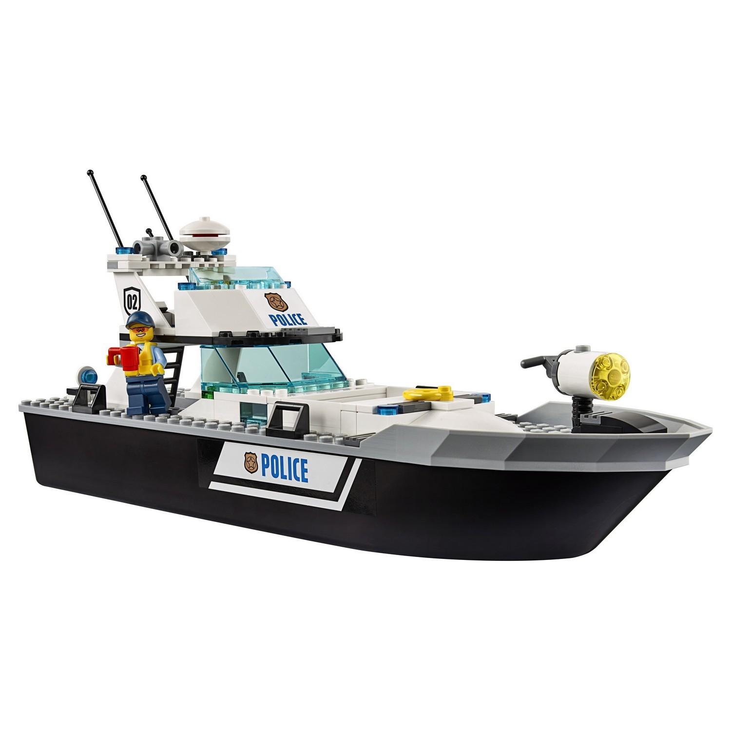 Lego City 60129 Полицейский патрульный катер