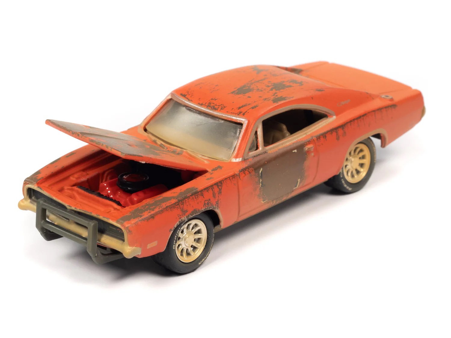 Машинка Johny Lightning 1969 Dodge Charger R/T Barn Finds