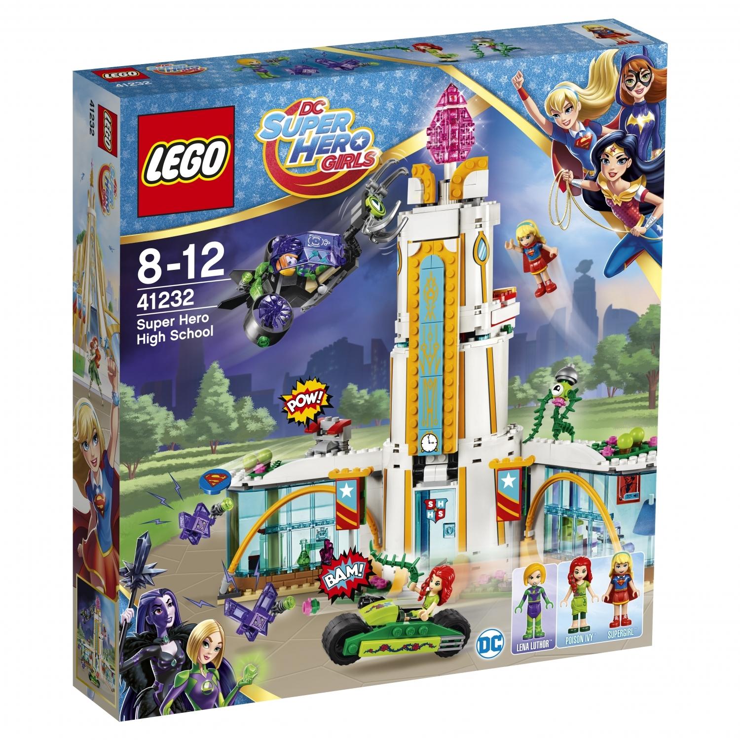 Lego Super Hero Girls 41232 Школа супергероев