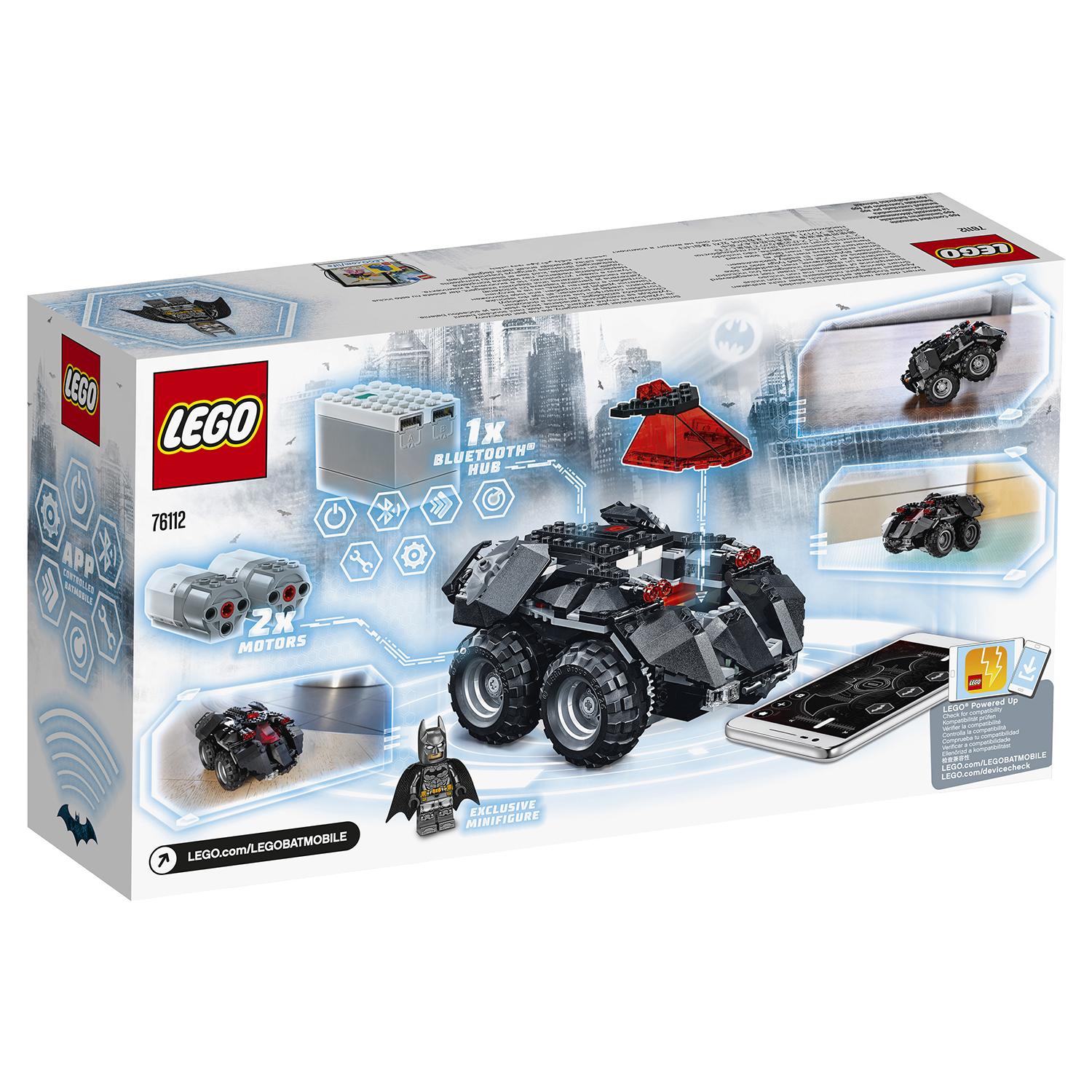 Lego Super Heroes 76112 Бэтмобиль с дистанционным управлением