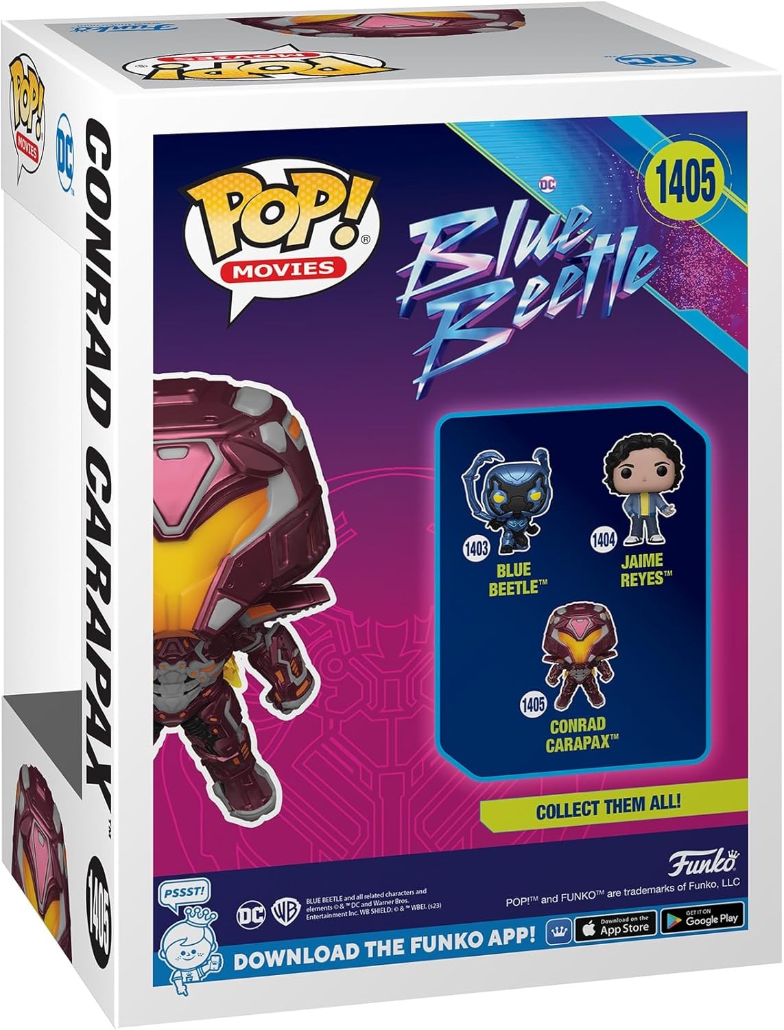 Фигурка Funko POP! Movies Blue Beetle Conrad Carapax №1405