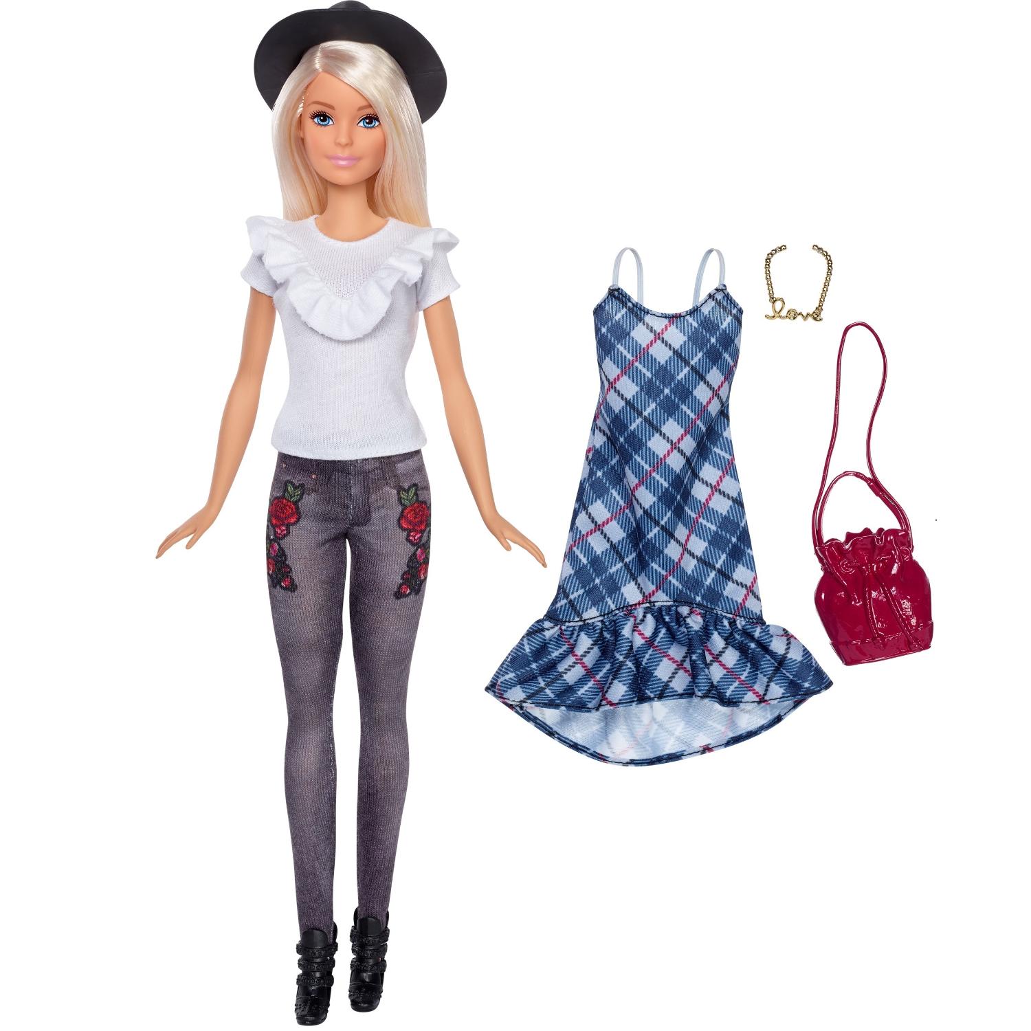 Кукла Barbie FJF68 с дополнительным комплектом одежды, 29 см