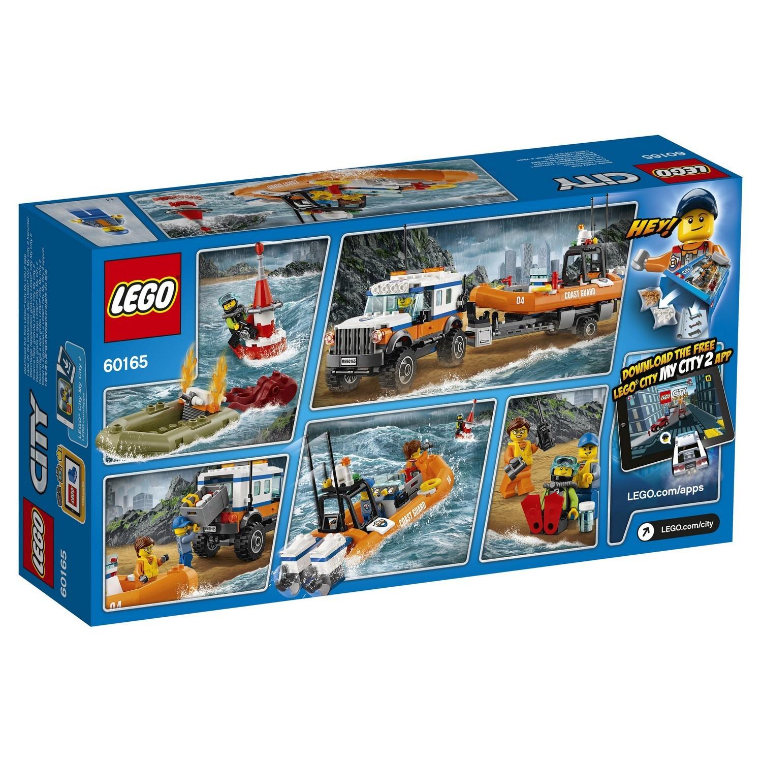 Lego City 60165 Внедорожник 4х4 команды быстрого реагирования