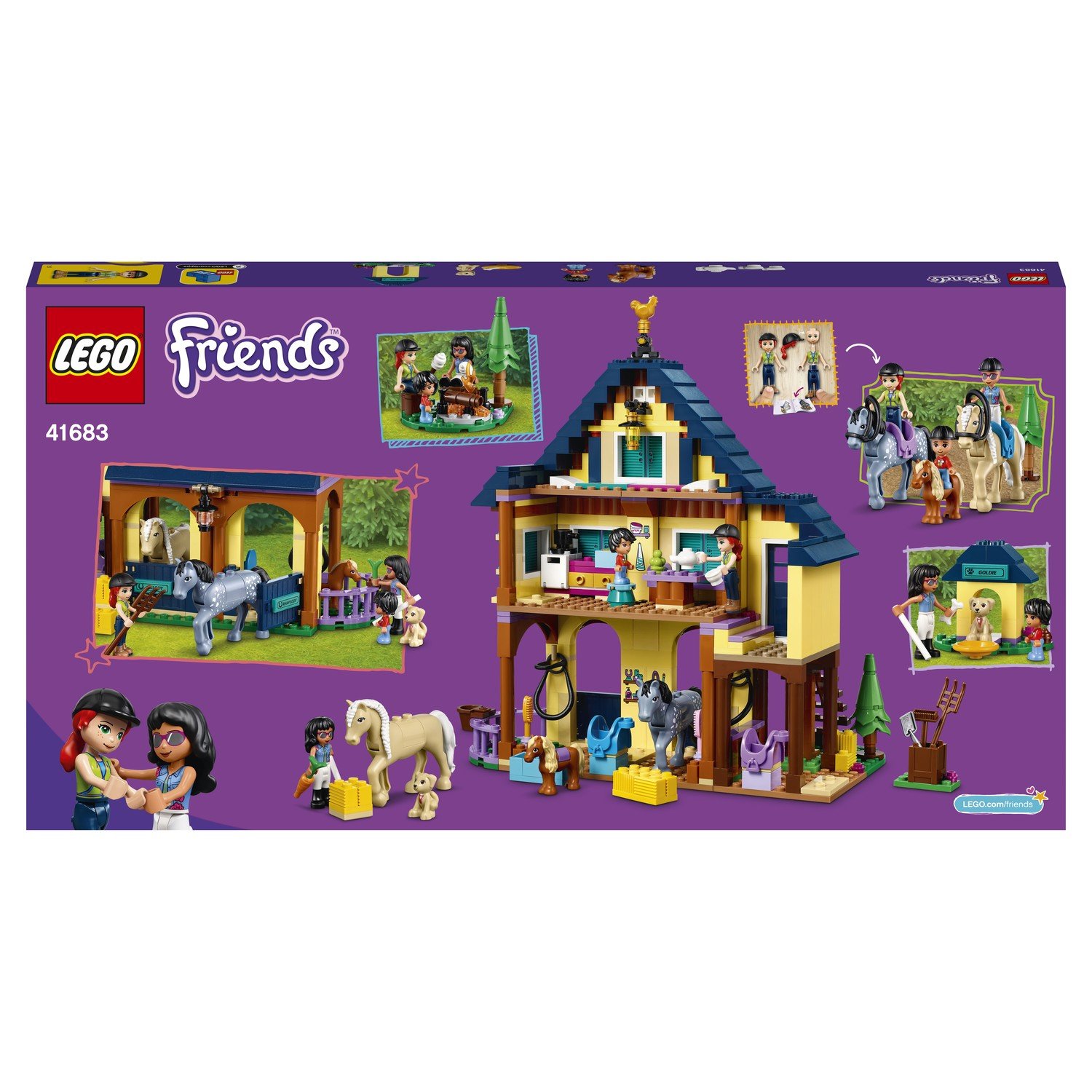 Lego Friends 41683 Лесной клуб верховой езды