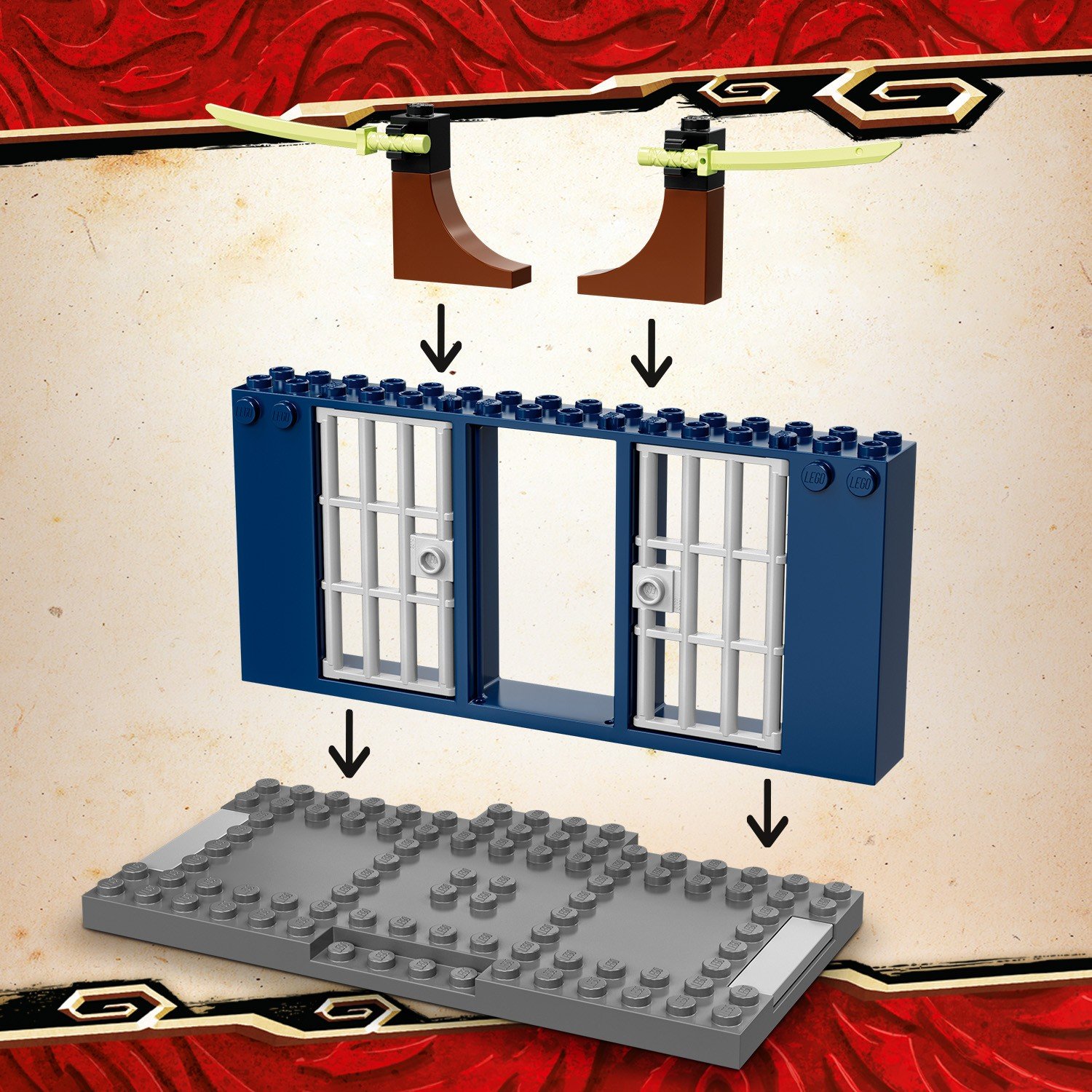 Lego Ninjago 71749 «Дар Судьбы» Решающая битва