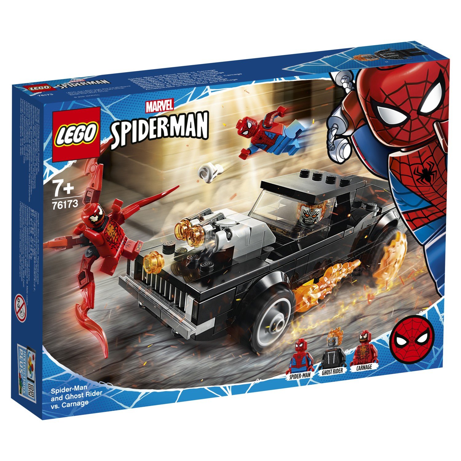 Lego Super Heroes 76173 Человек-Паук и Призрачный Гонщик против Карнажа