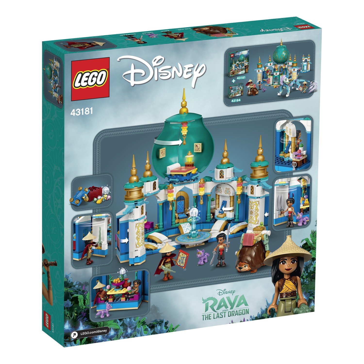 Lego Disney Princess 43181 Райя и Дворец сердца