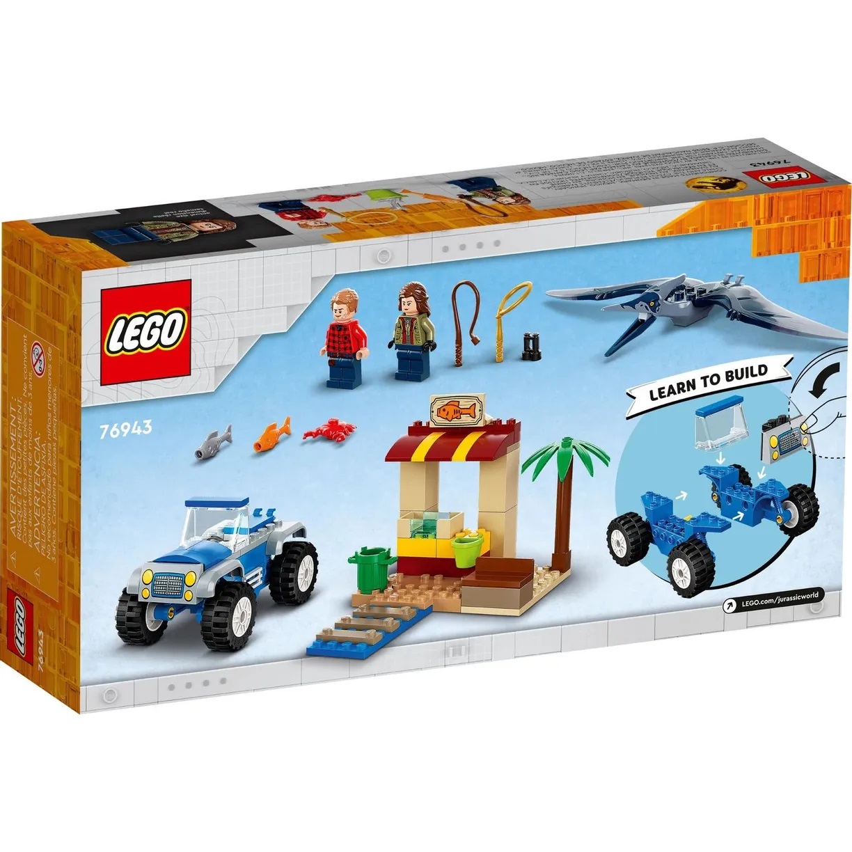 Lego Jurassic World 76943 Погоня за птеранодоном