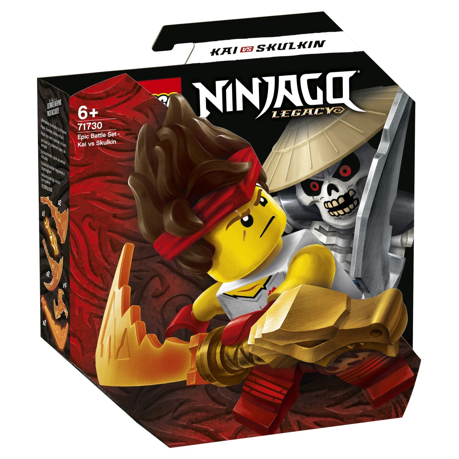 Lego Ninjago 71730 Легендарные битвы: Кай против Армии скелетов
