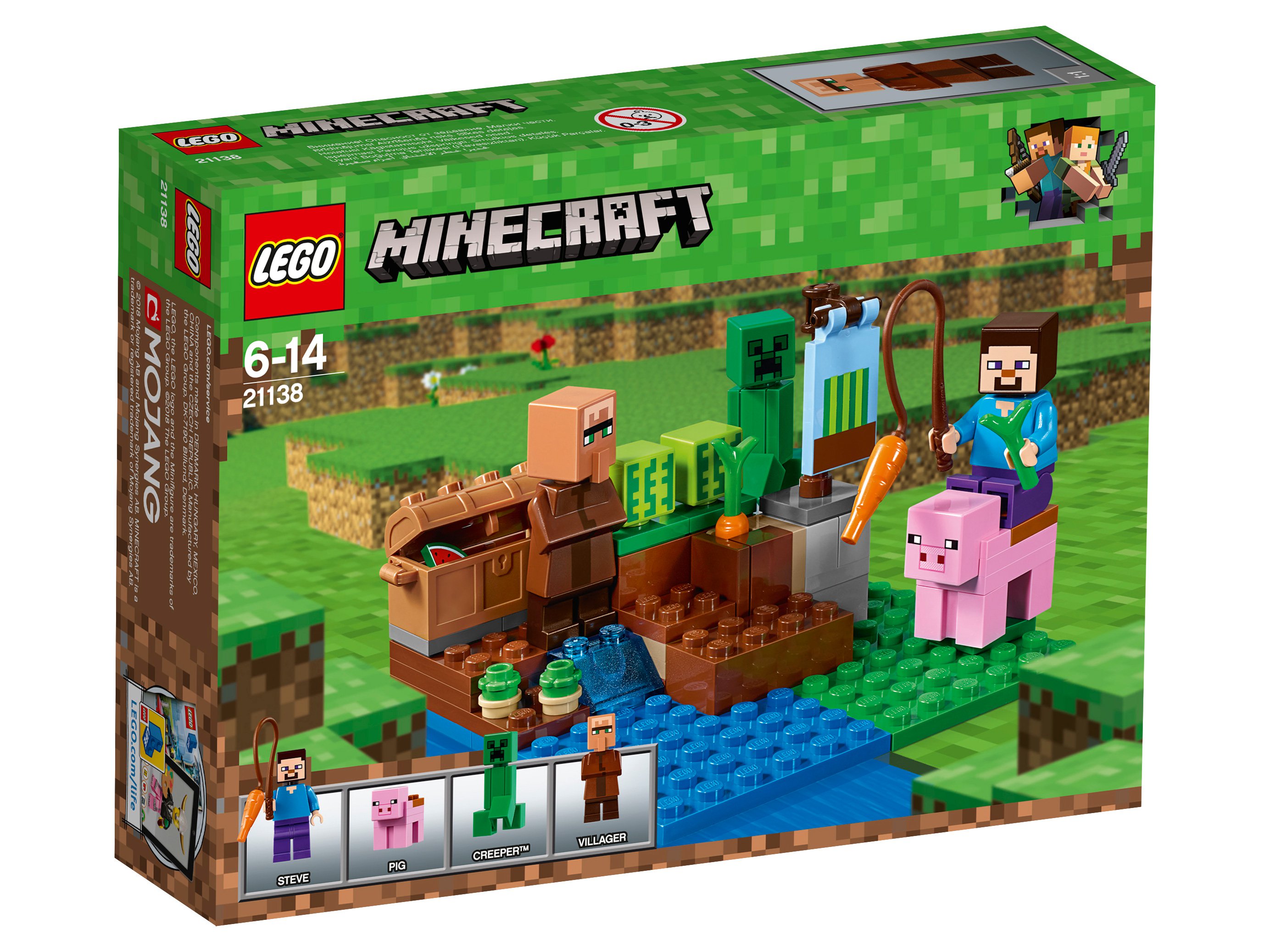 Lego Minecraft 21138 Арбузная ферма