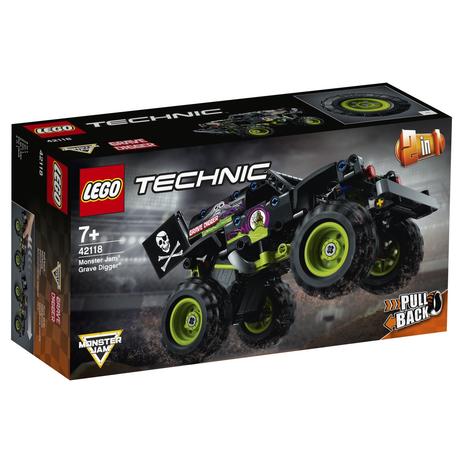 Lego Technic 42118 Monster Jam Grave Digger