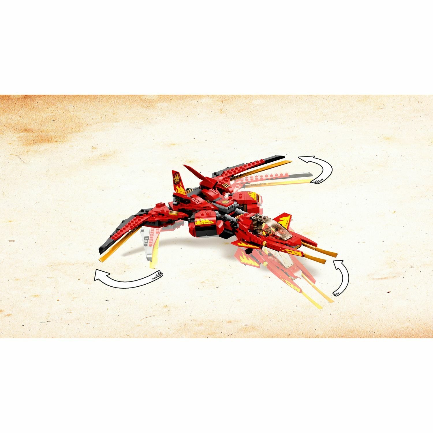 Lego Ninjago 71704 Истребитель Кая