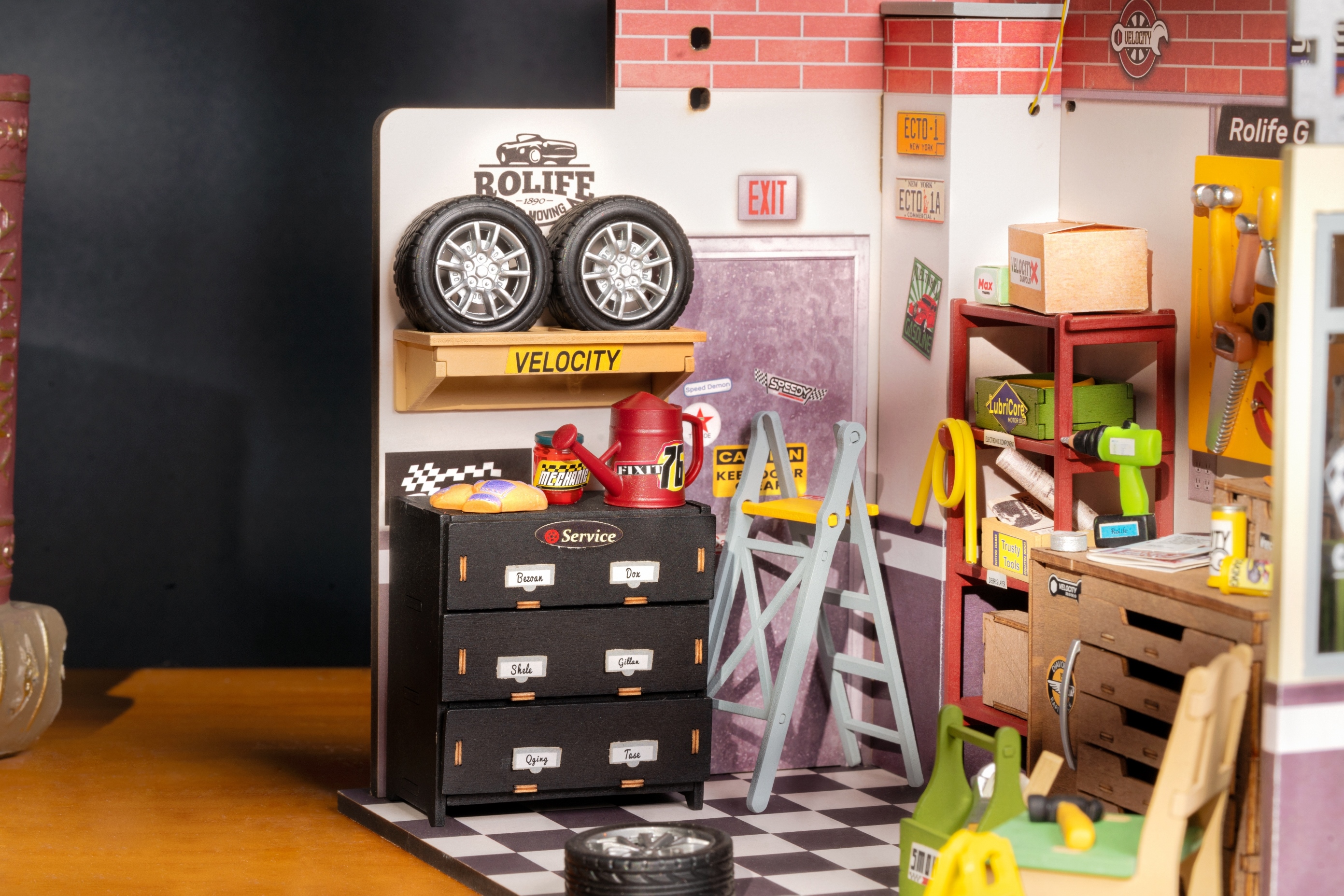 Румбокс Rolife Гаражная мастерская арт.DG165