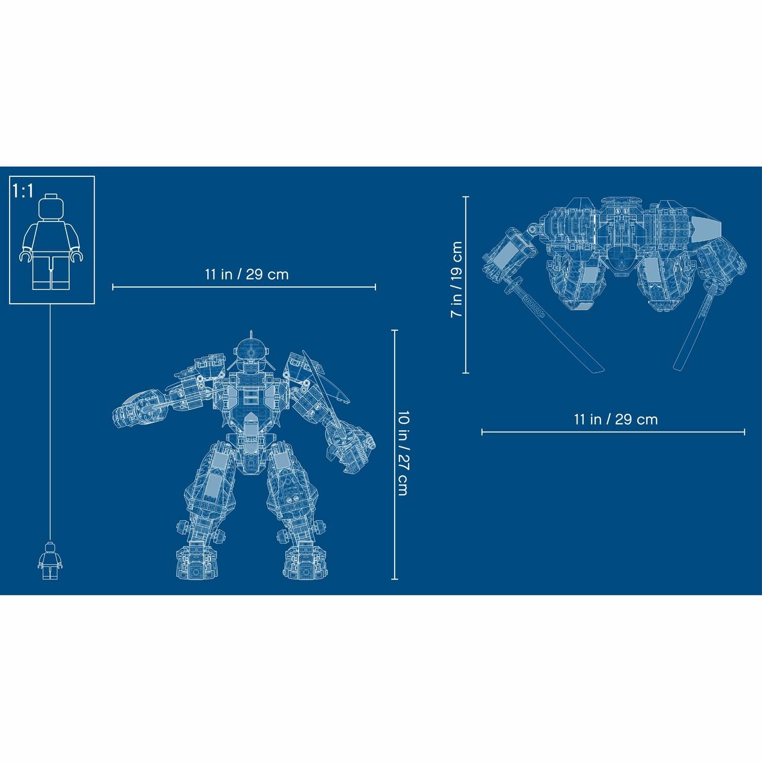 Lego Ninjago 71720 Каменный робот огня