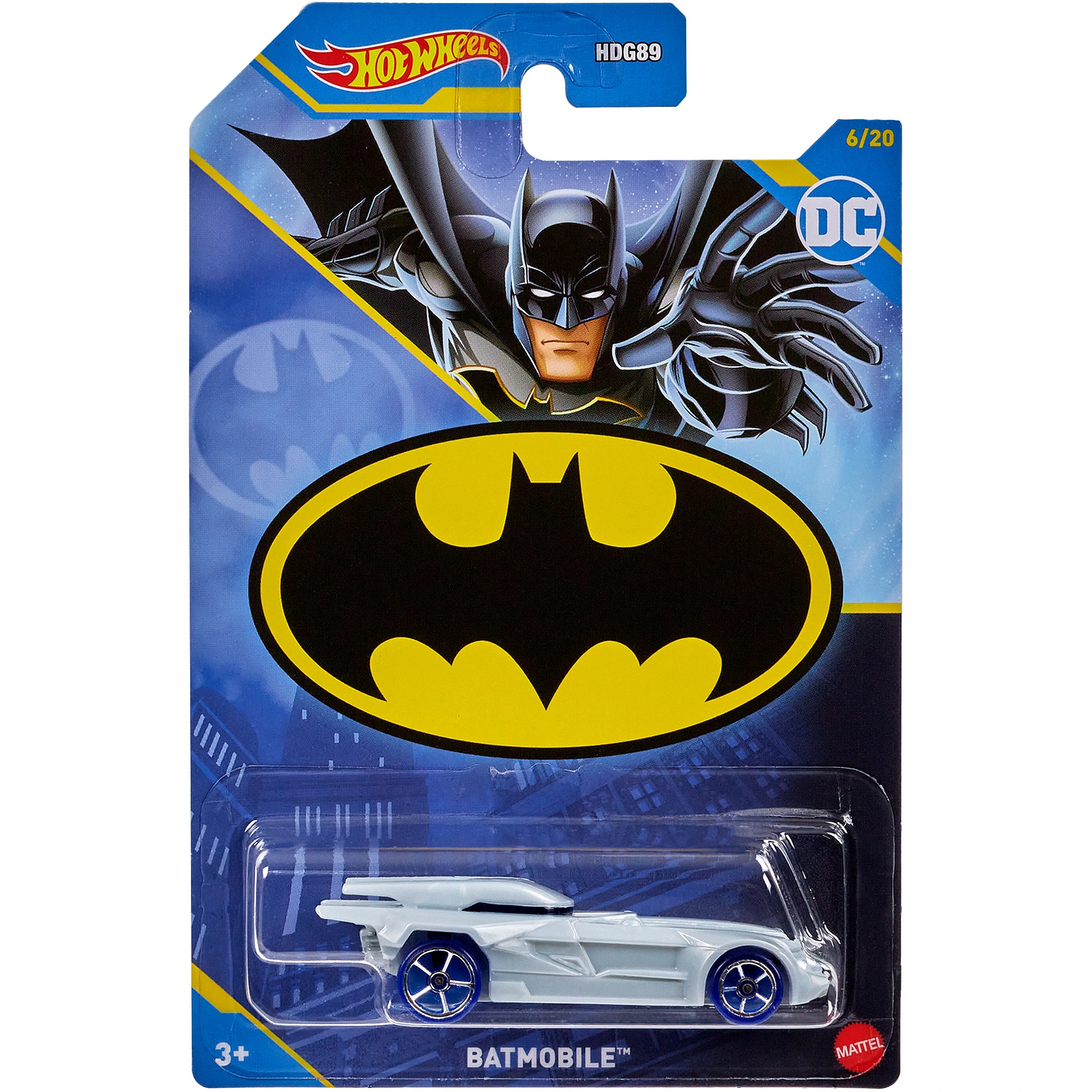 Машинка Hot Wheels HLK60 Series DC Batman Batmobile 6/20