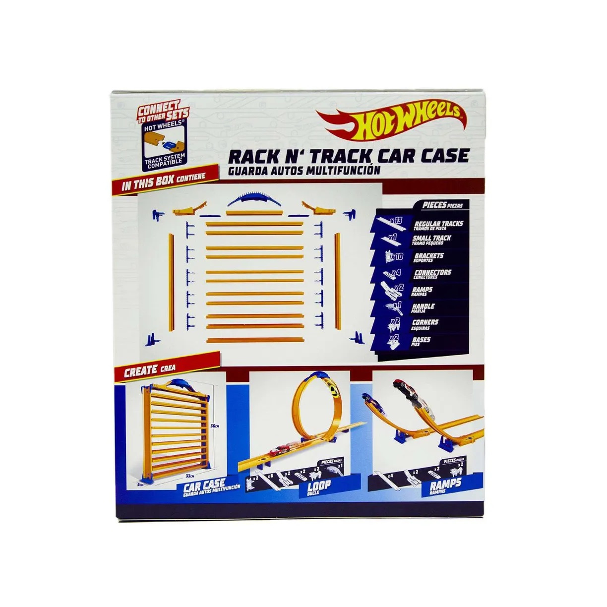 Портативный кейс-автотрек Hot Wheels HWCC9