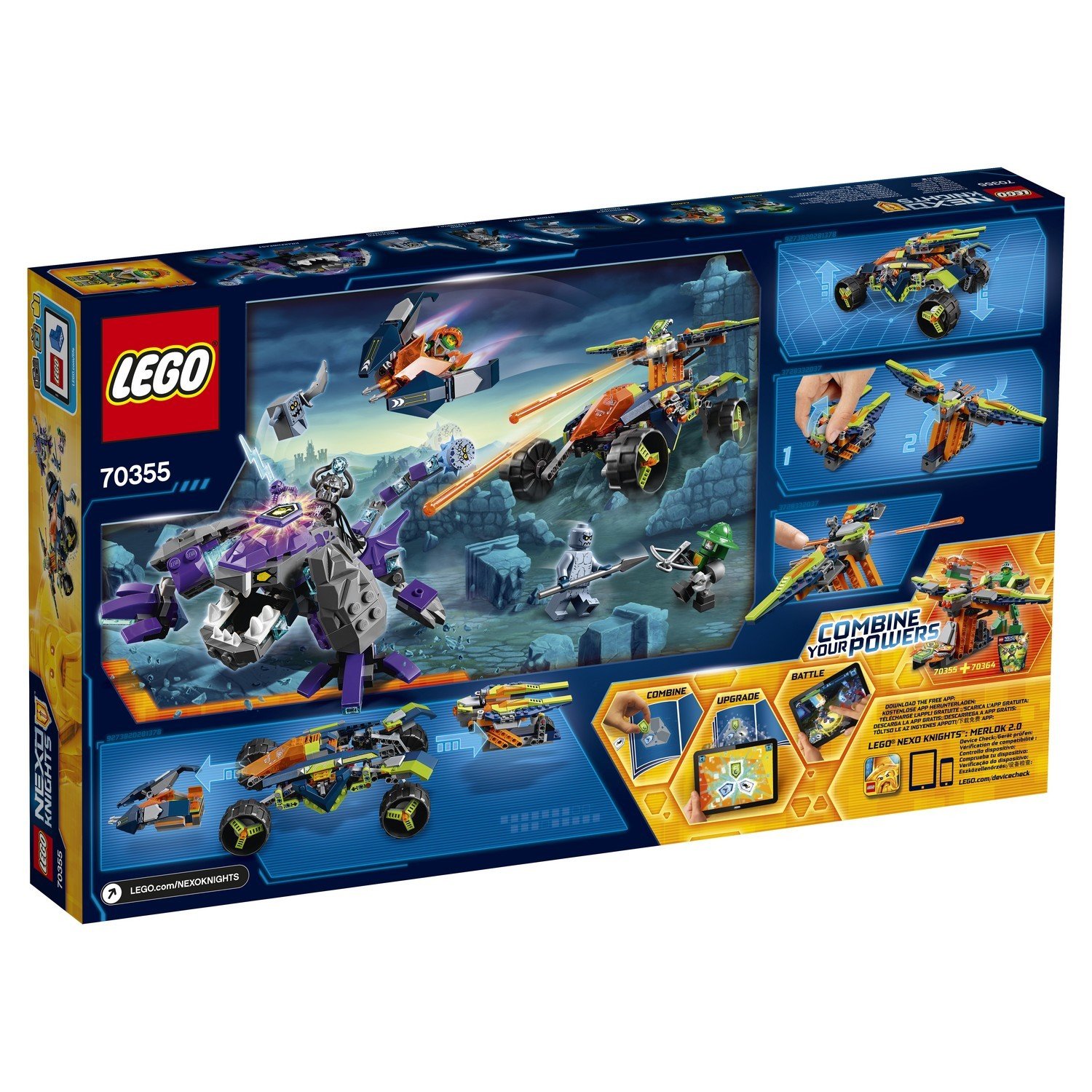 Lego Nexo Knights 70355 Вездеход Аарона 4x4