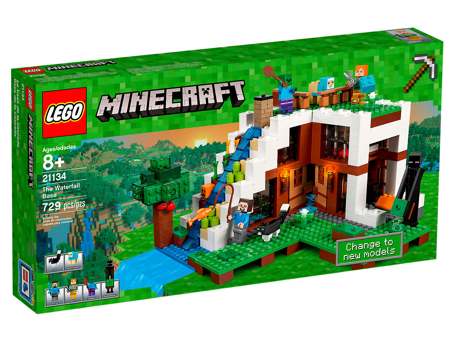 Lego Minecraft 21134 База на водопаде