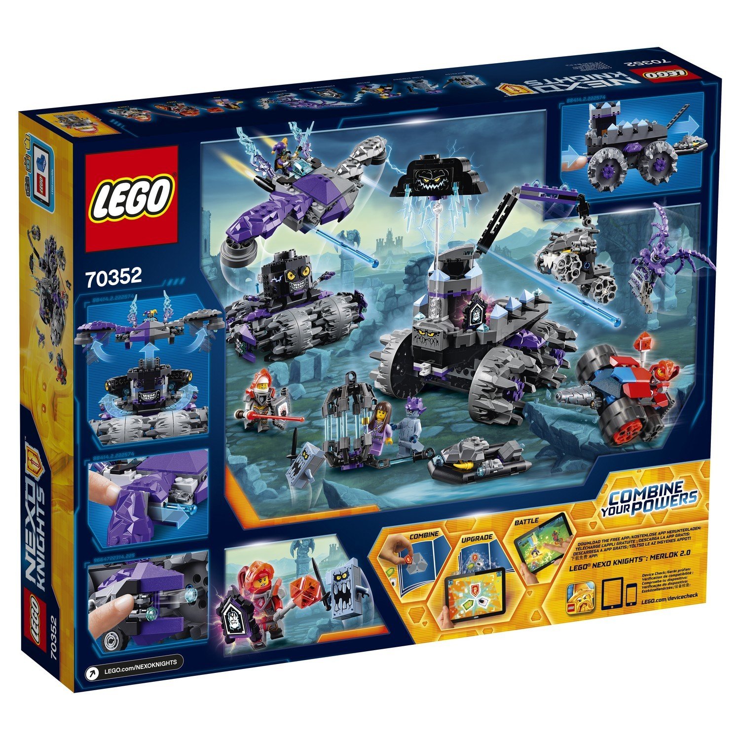 Lego Nexo Knights 70352 Штурмовой разрушитель Джестро