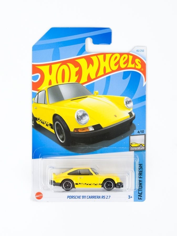 Машинка Hot Wheels HTC49 Factory Fresh 2024 Porsche 911 Carrera RS 2.7 4/10