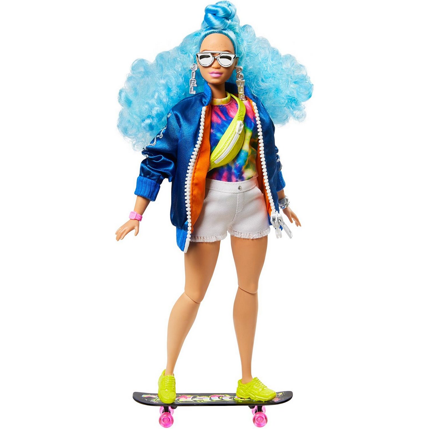 Кукла Barbie GRN30 Экстра с голубыми волосами
