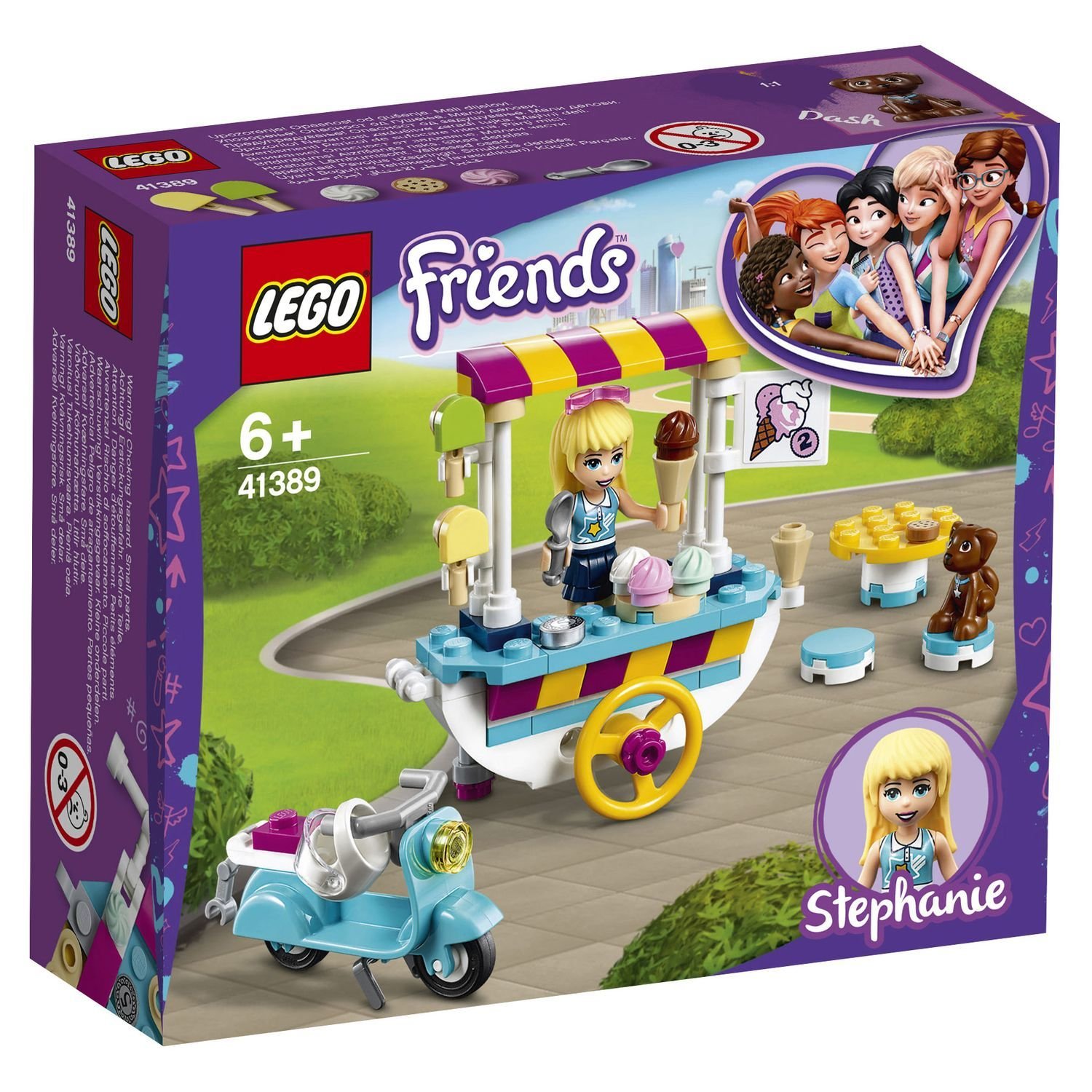 Lego Friends 41389 Тележка с мороженым