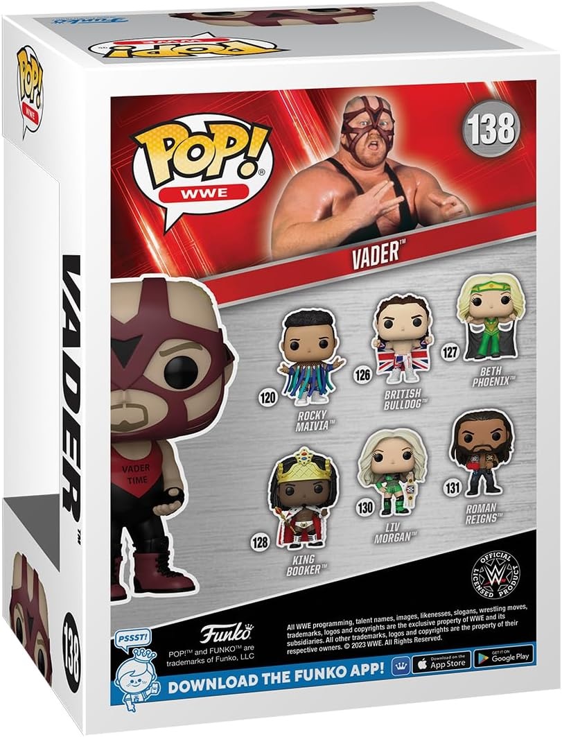 Фигурка Funko POP! WWE Vader №138