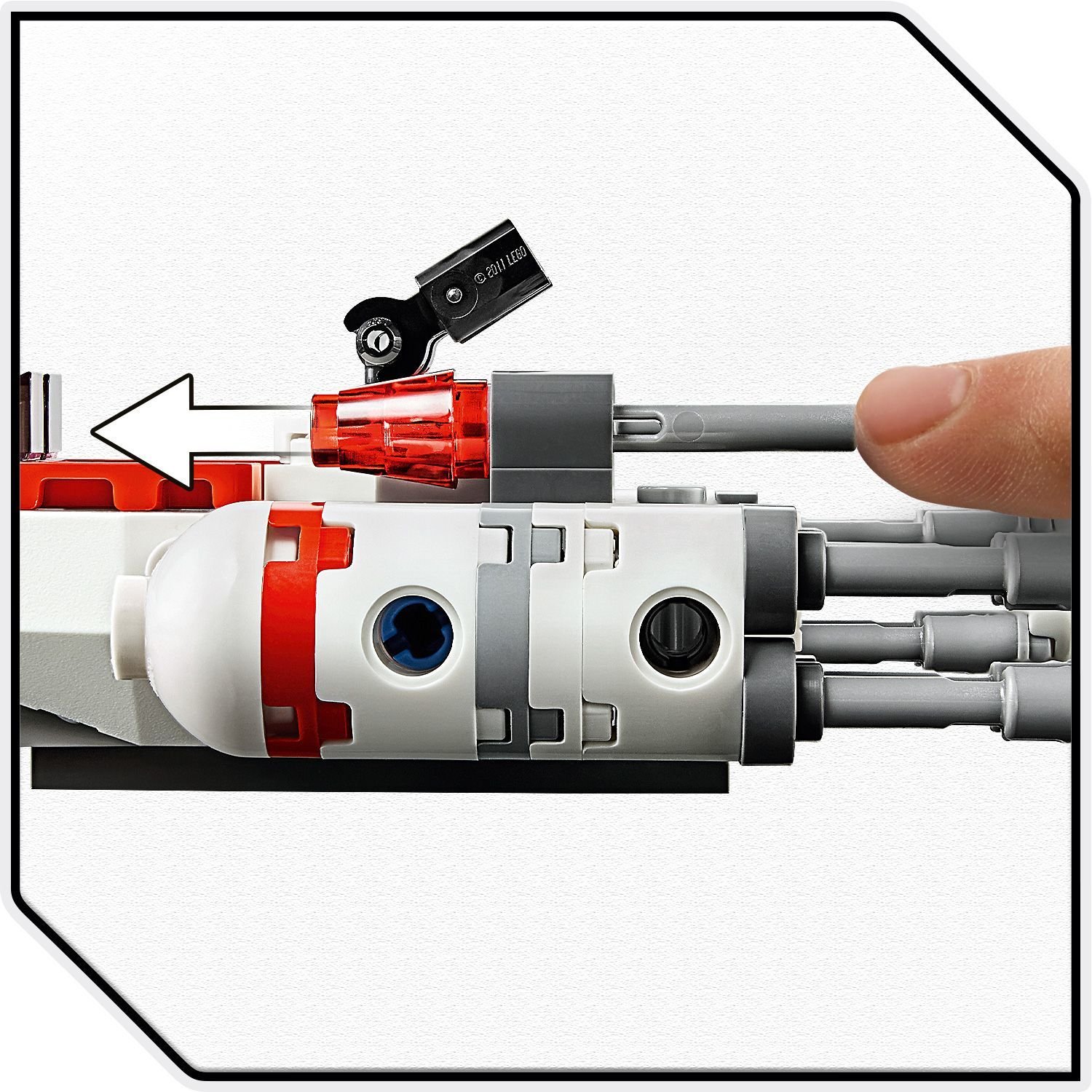 Lego Star Wars 75263 Микрофайтеры: Истребитель Сопротивления типа Y