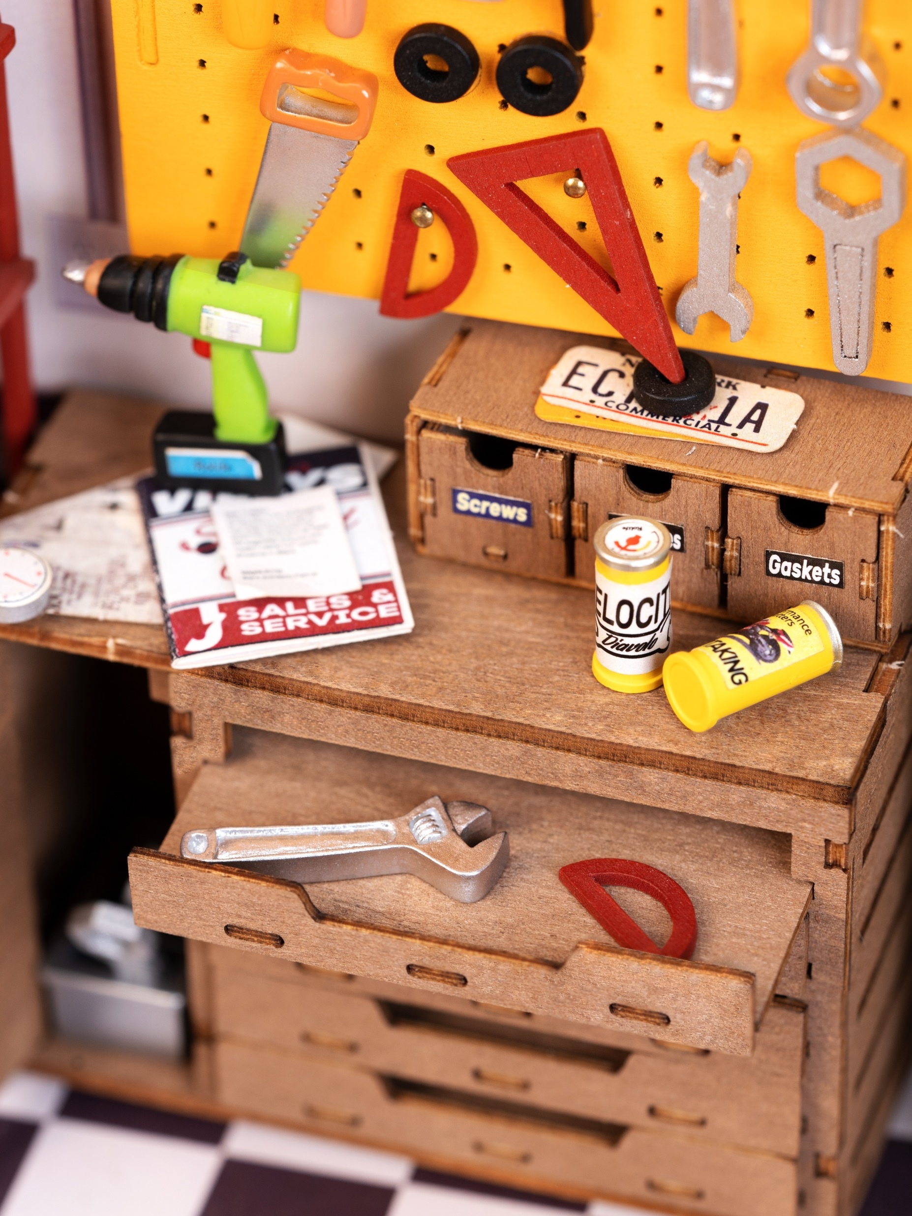 Румбокс Rolife Гаражная мастерская арт.DG165