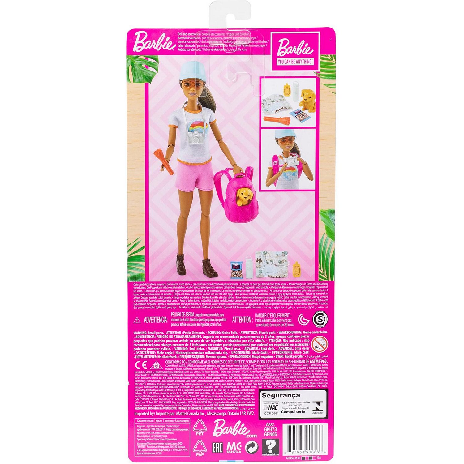Набор Barbie GRN66 Релакс Оздоровительная прогулка
