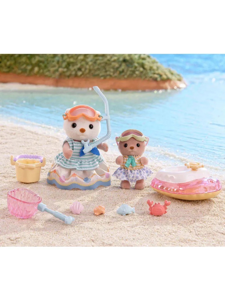 Набор Sylvanian Families 5804 Морские выдры и набор для подводного плавания