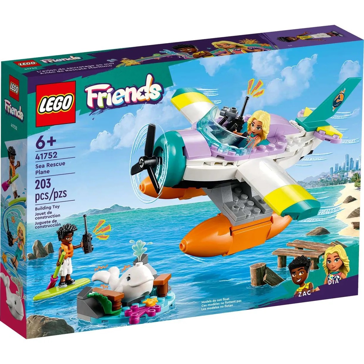 Lego Friends 41752 Спасательный гидросамолет