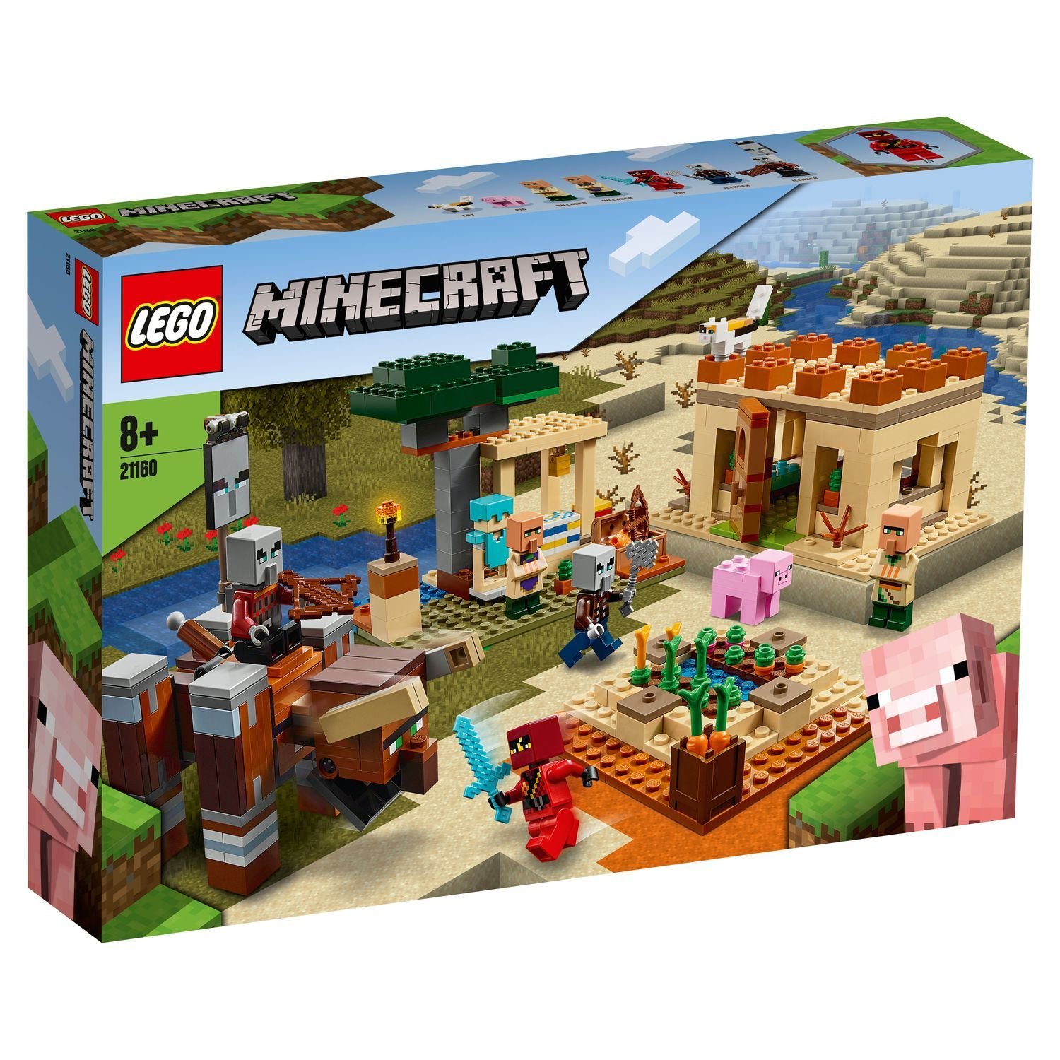 Lego Minecraft 21160 Патруль разбойников