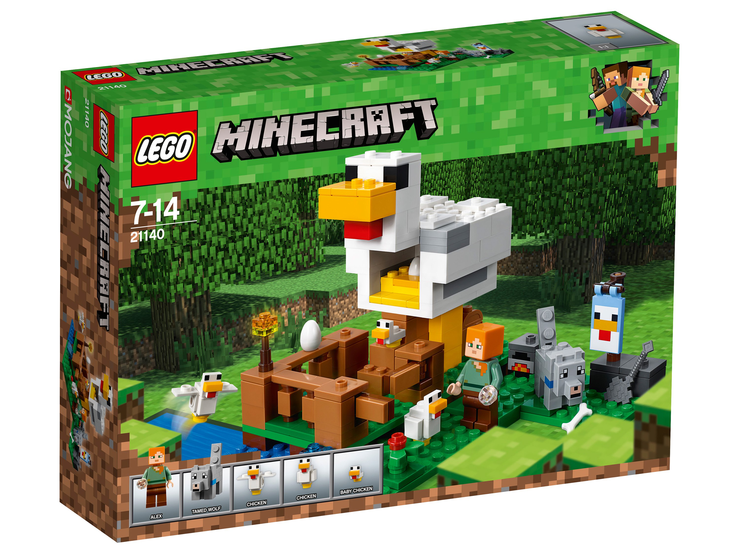 Lego Minecraft 21140 Курятник