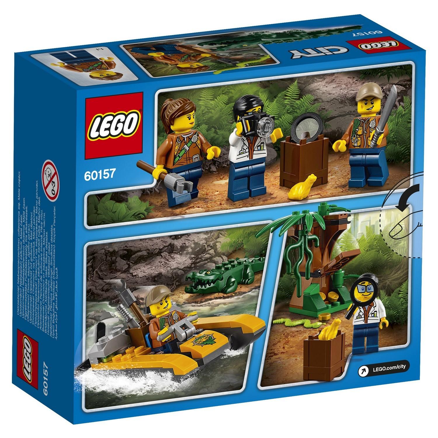 Lego City 60157 Набор Джунгли для начинающих