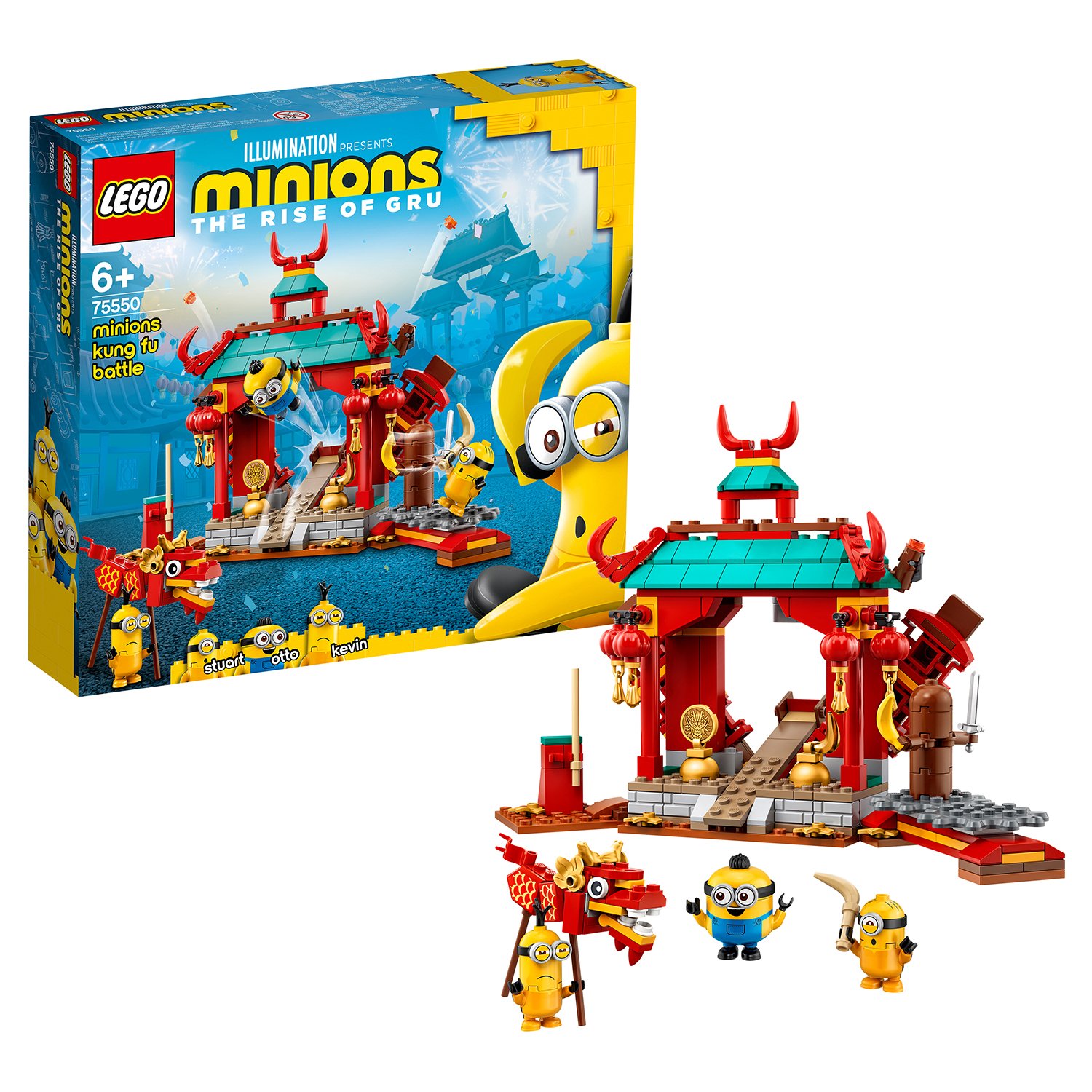 Lego Minions 75550 Бойцы кунг-фу