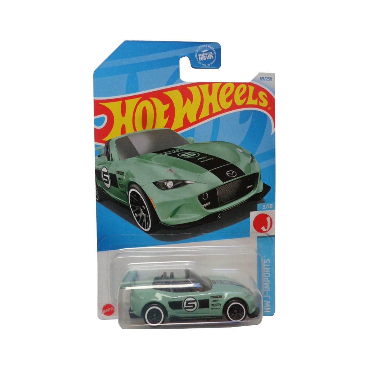 Машинка Hot Wheels HTC42 HW J-Imports 2024 '15 Mazda MX-5 Miata 3/10