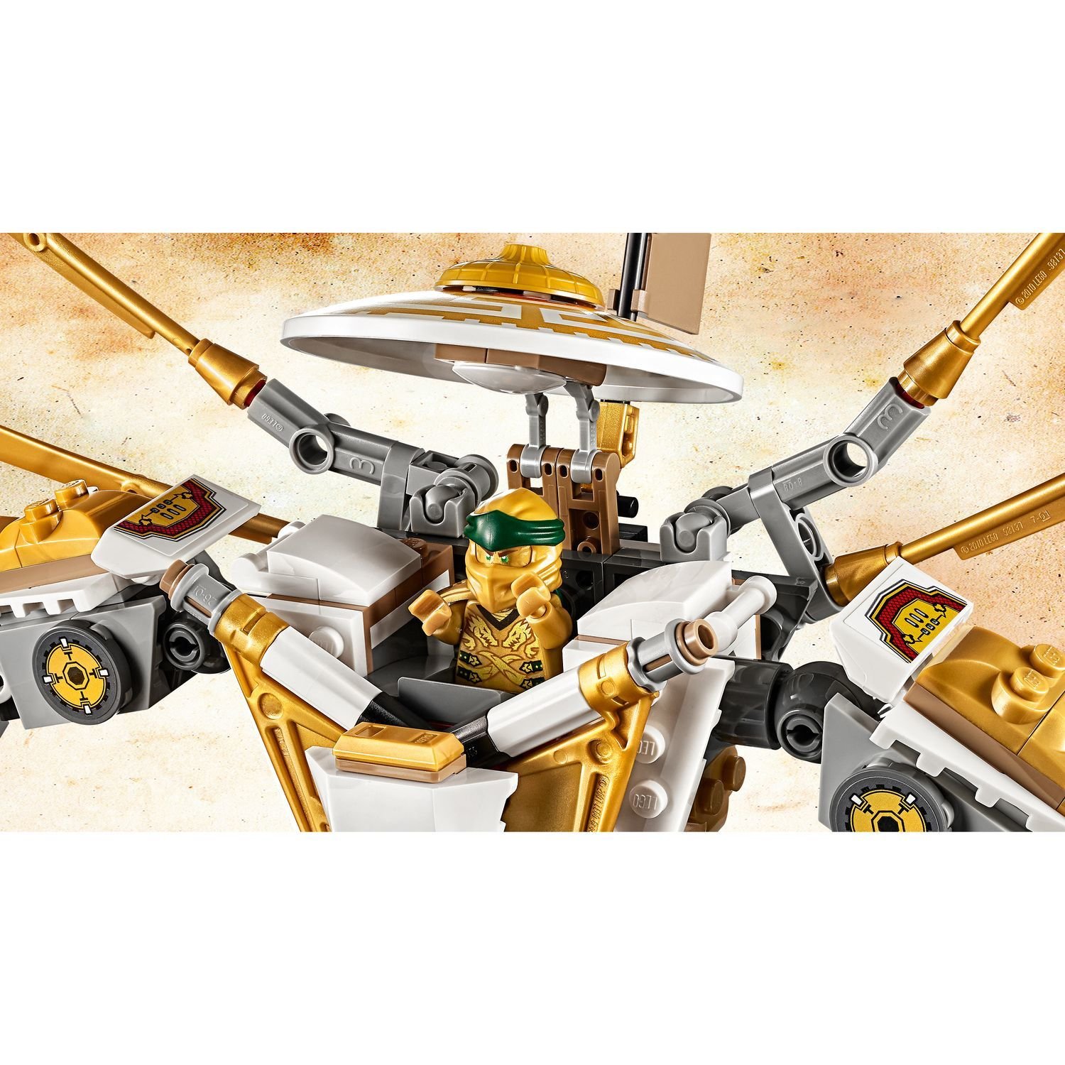 Lego Ninjago 71702 Золотой робот