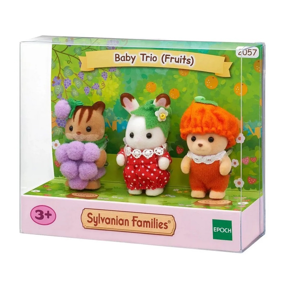 Набор Sylvanian Families 2057 Малыши в костюмчиках фруктов