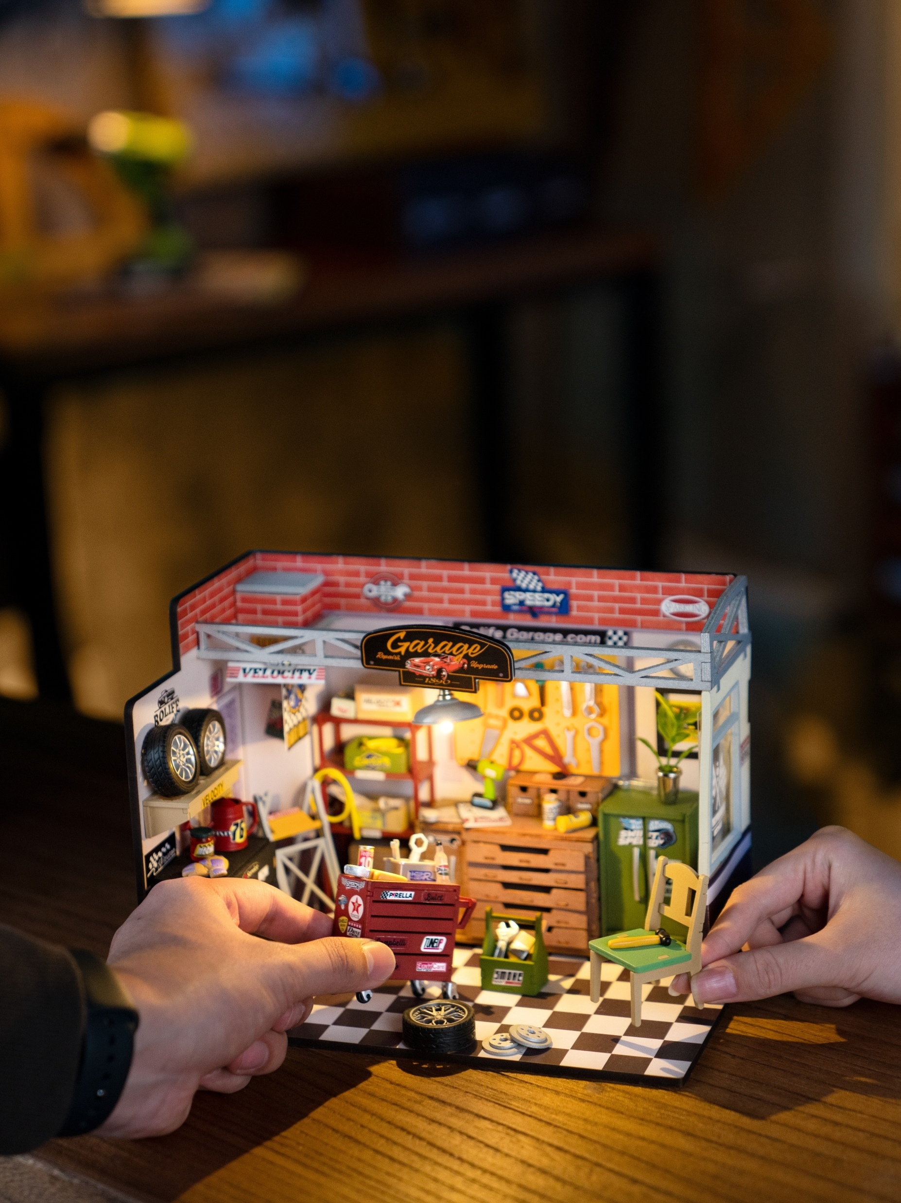 Румбокс Rolife Гаражная мастерская арт.DG165