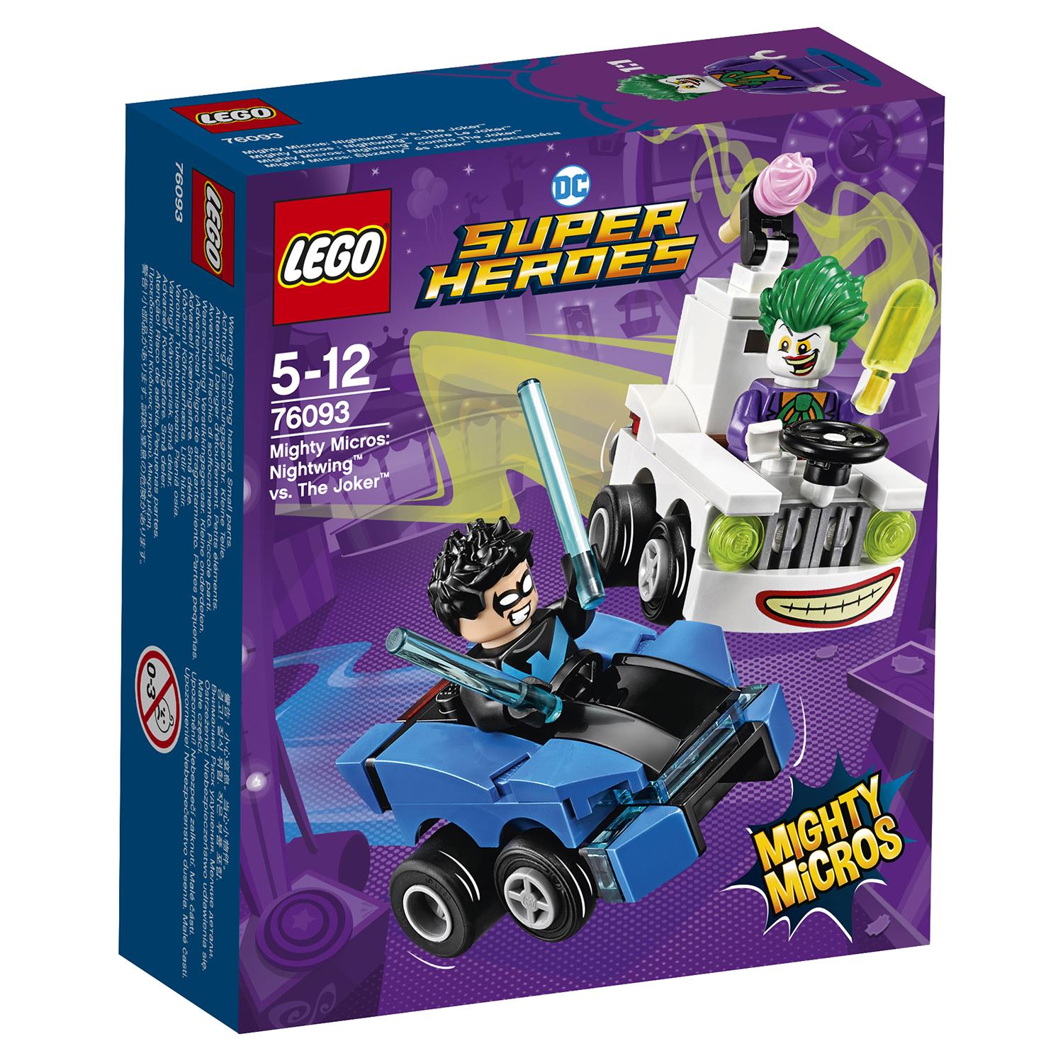 Lego Super Heroes 76093 Mighty Micros Найтвинг против Джокера